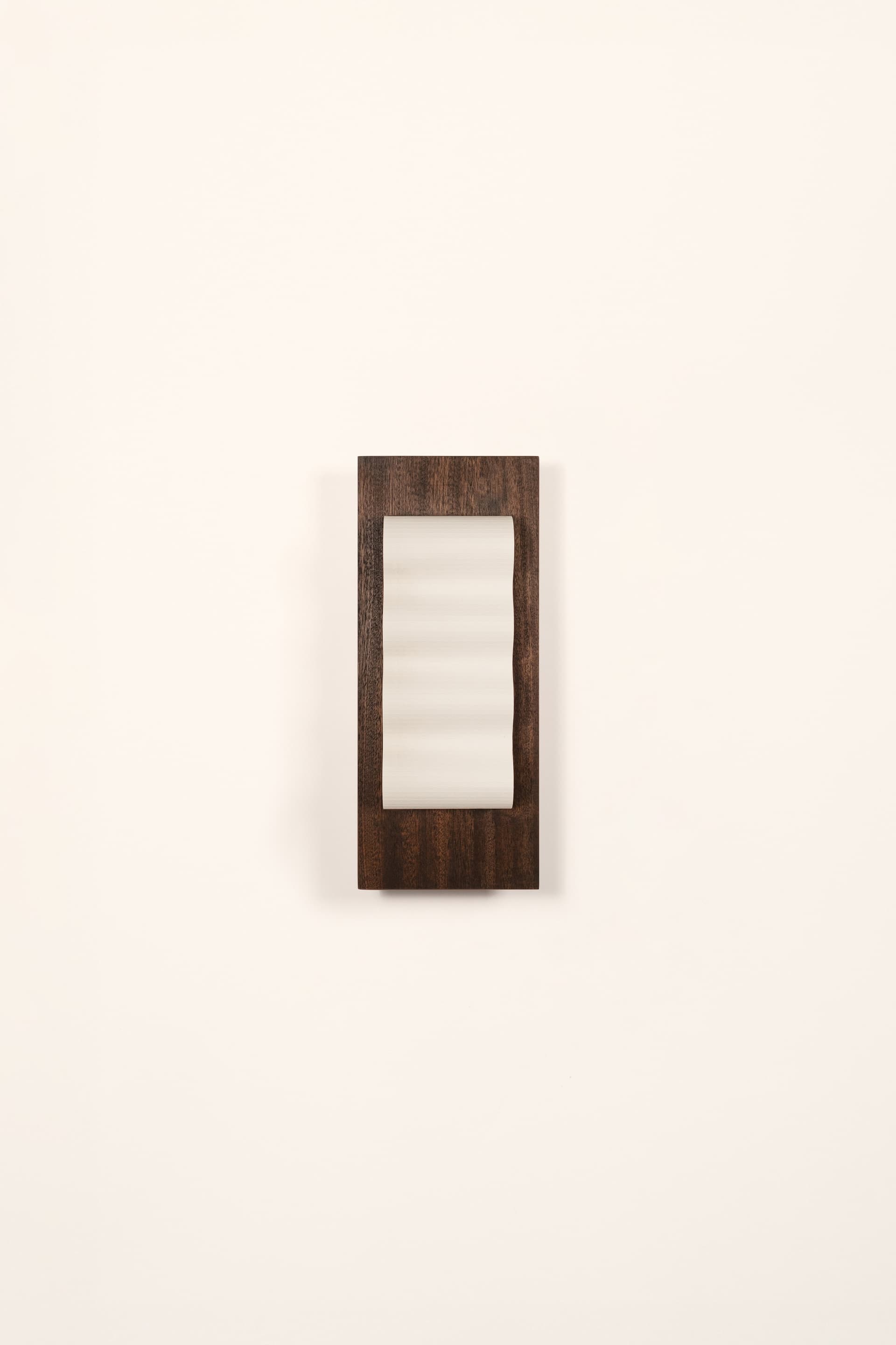Wall lamp Frame Slim S mahogany, Violaine d'Harcourt - 394032