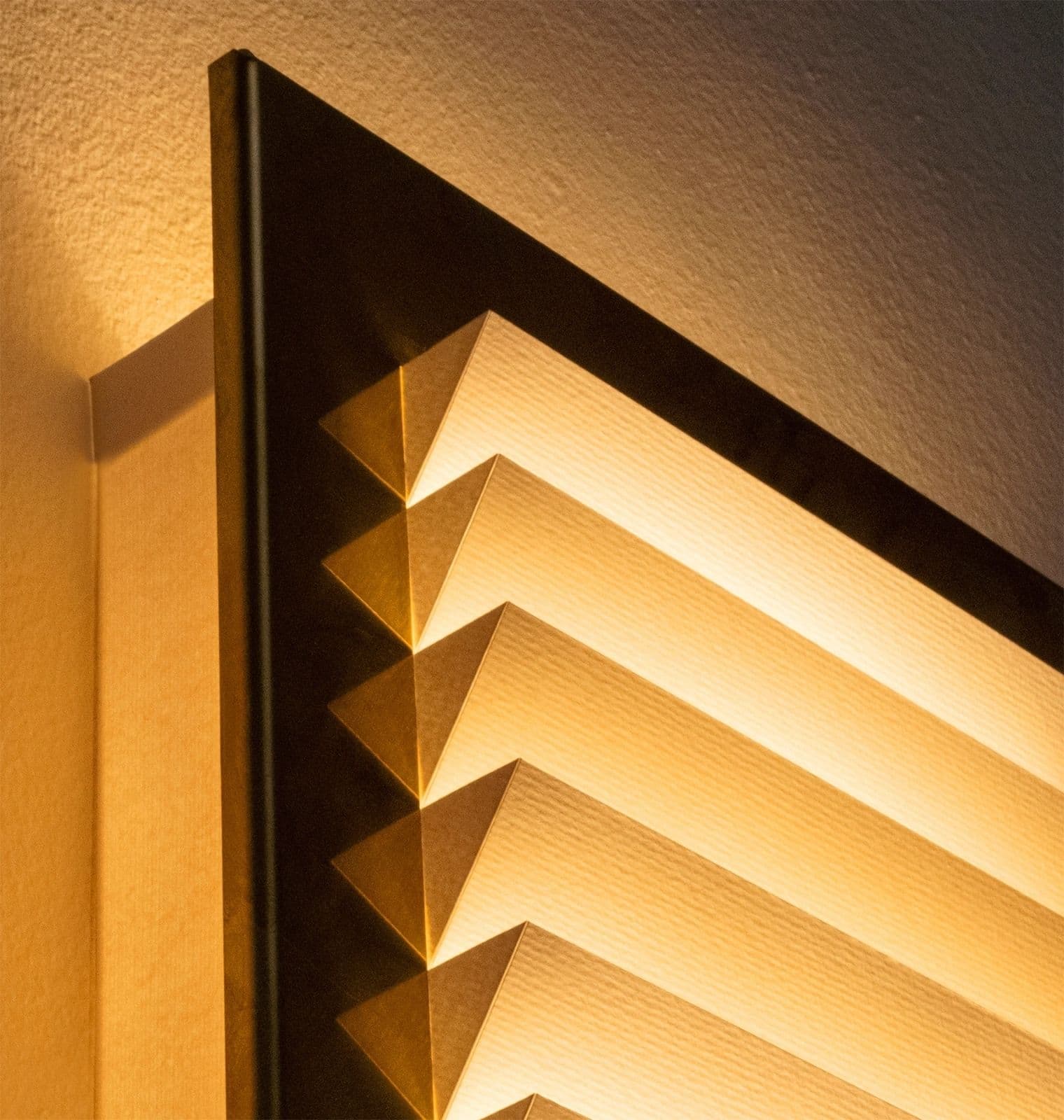 Wall lamp Frame Slim S mahogany, Violaine d'Harcourt - 394942