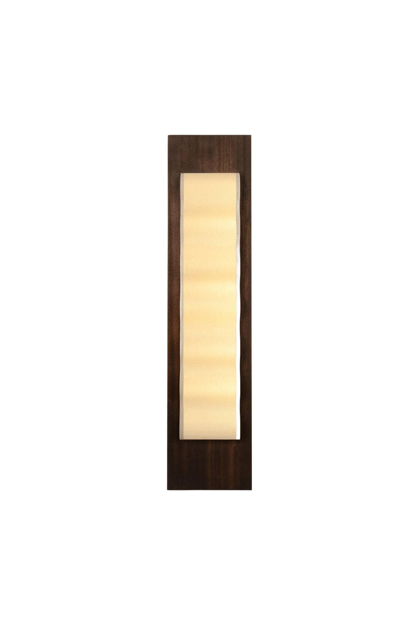 Wall light Frame Slim L mahogany, Violaine d'Harcourt - 394041