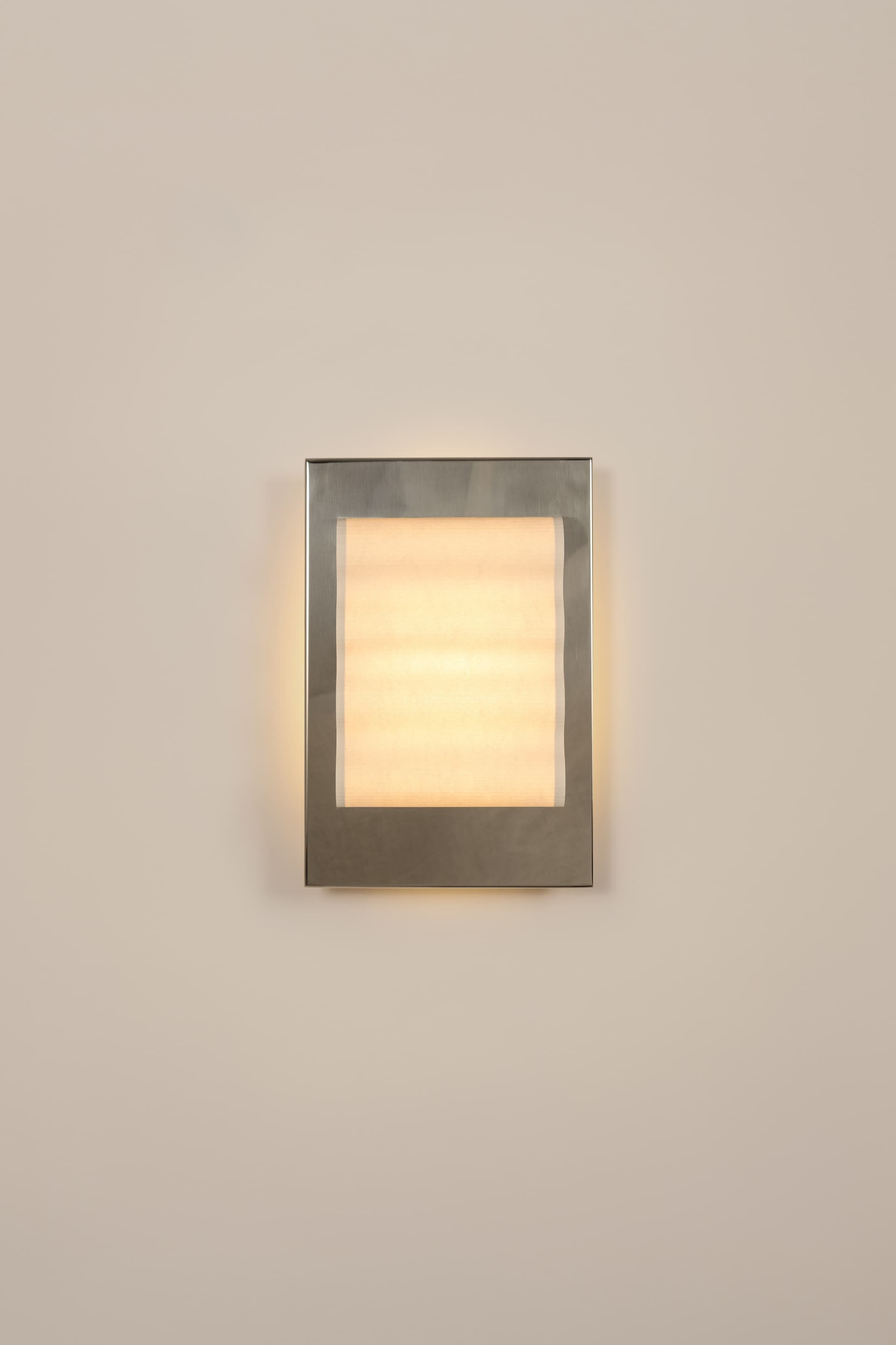 Wall sconce Frame S silver, Violaine d'Harcourt - 394050