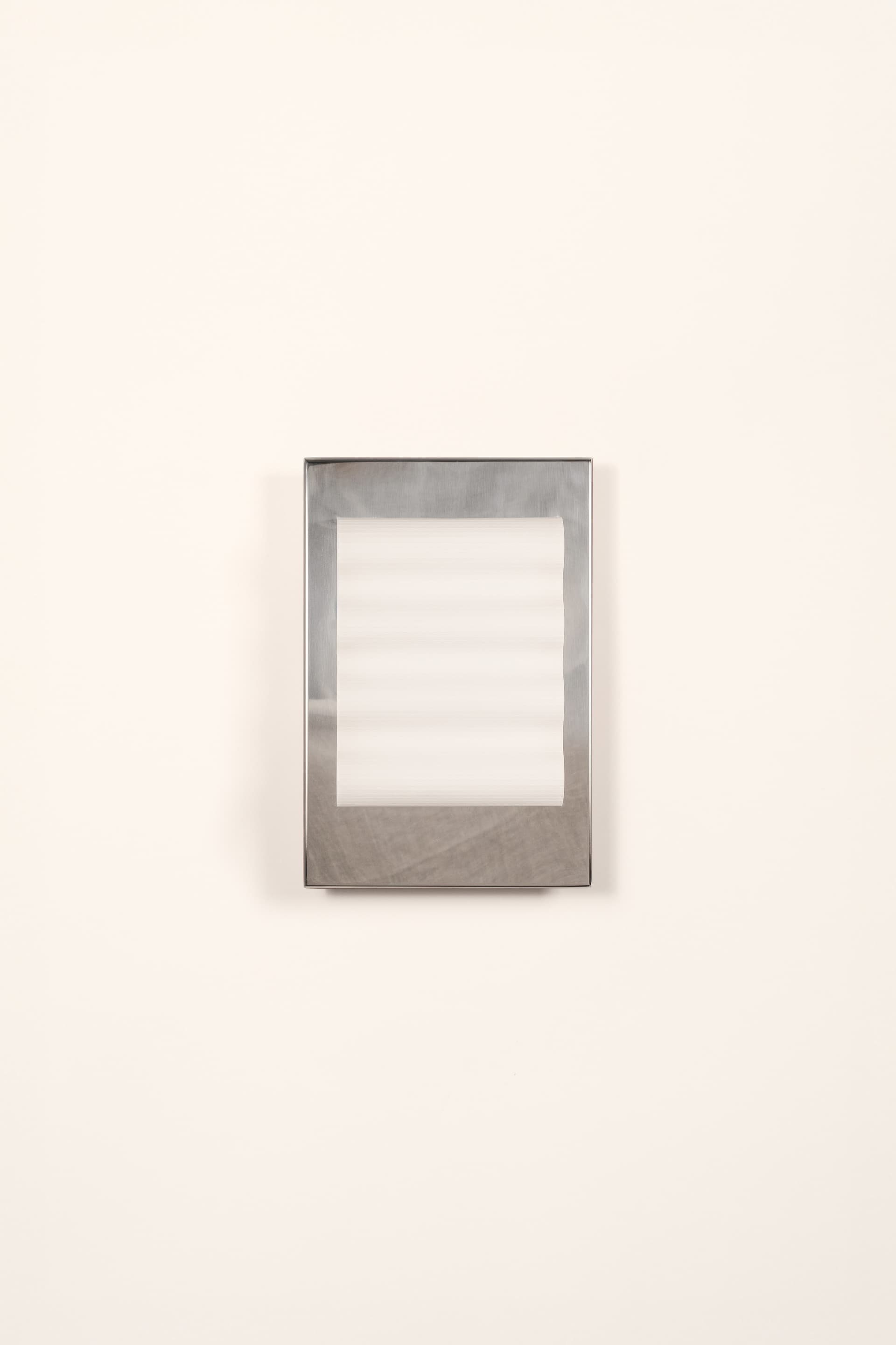Wall sconce Frame S silver, Violaine d'Harcourt - 394047