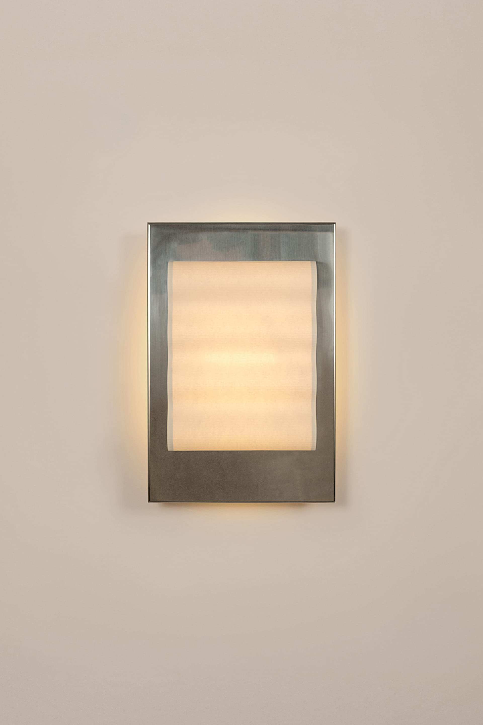 Wall sconce Frame M silver, Violaine d'Harcourt - 394054