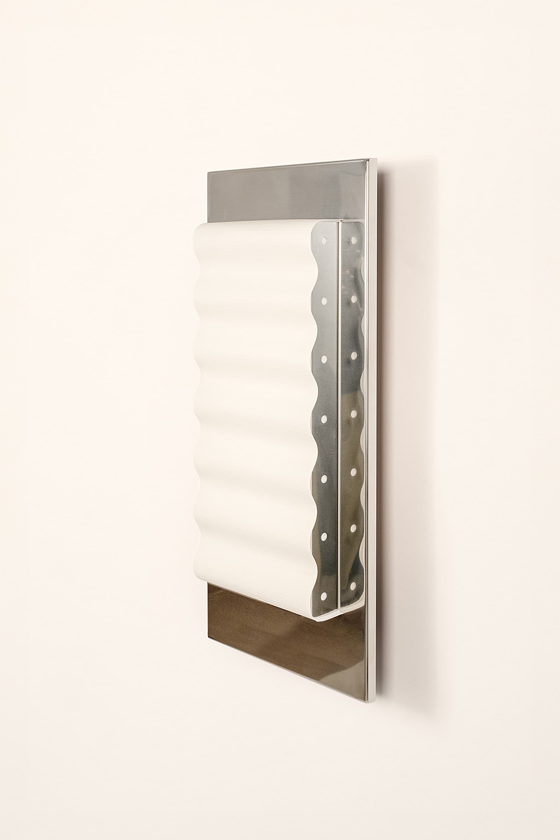Wall sconce Frame L silver, Violaine d'Harcourt - 394057