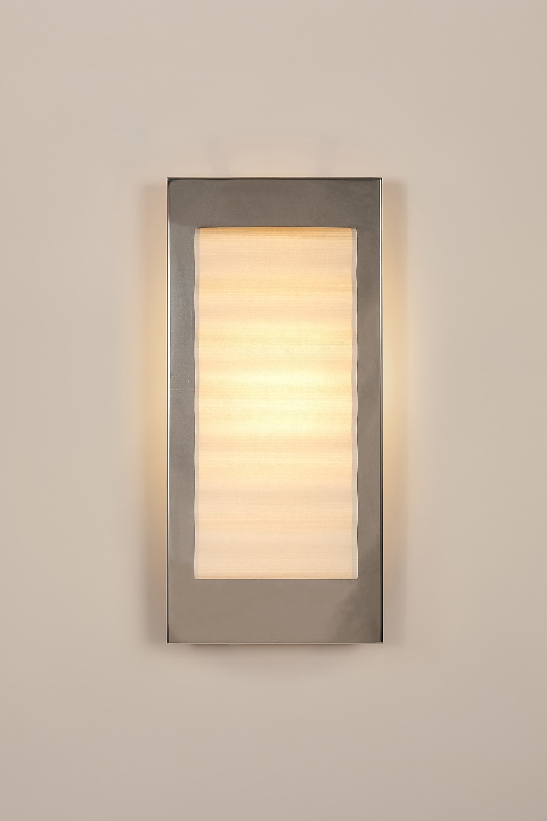 Wall sconce Frame L silver, Violaine d'Harcourt - 394059