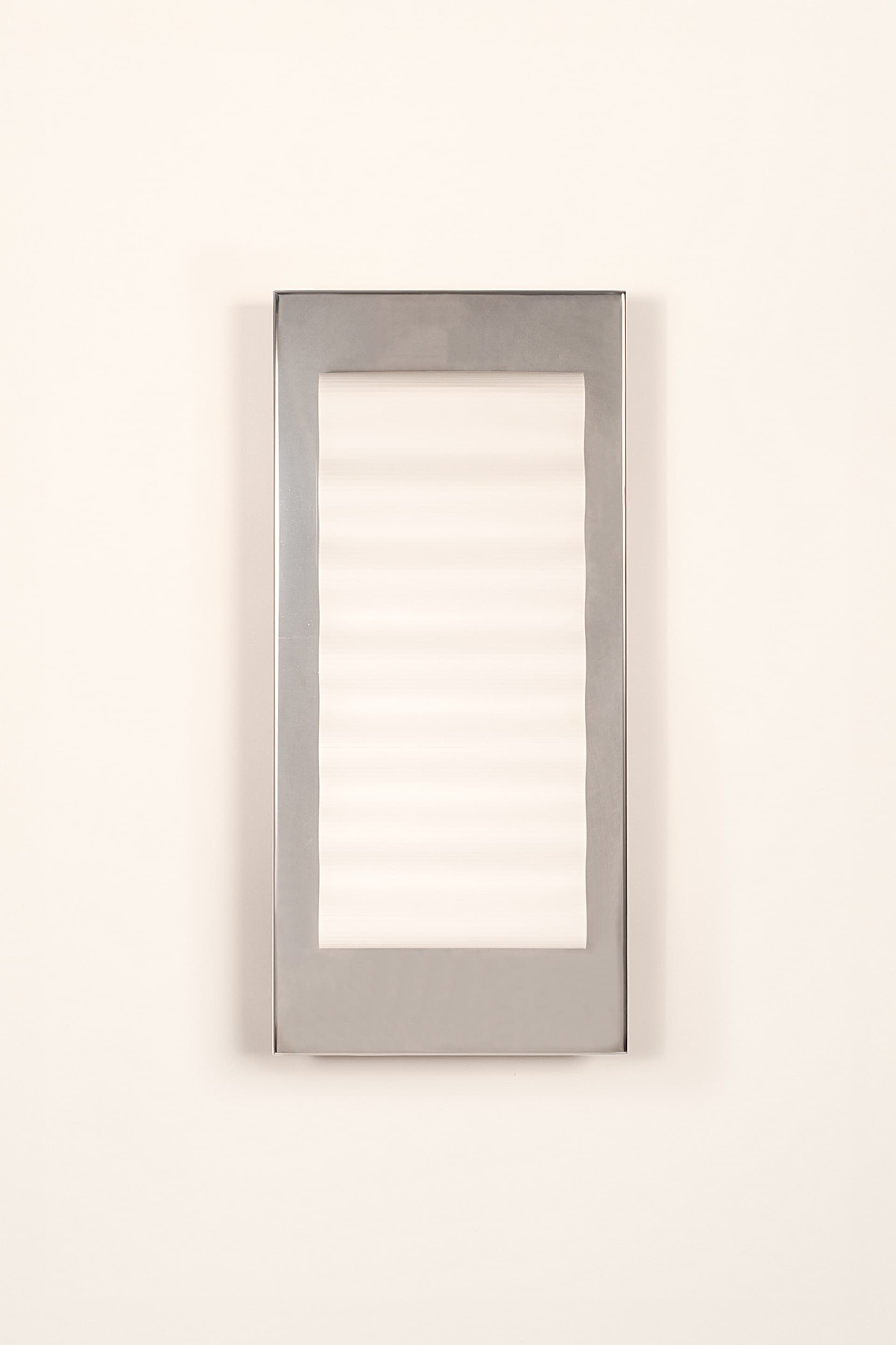 Wall sconce Frame L silver, Violaine d'Harcourt - 394056