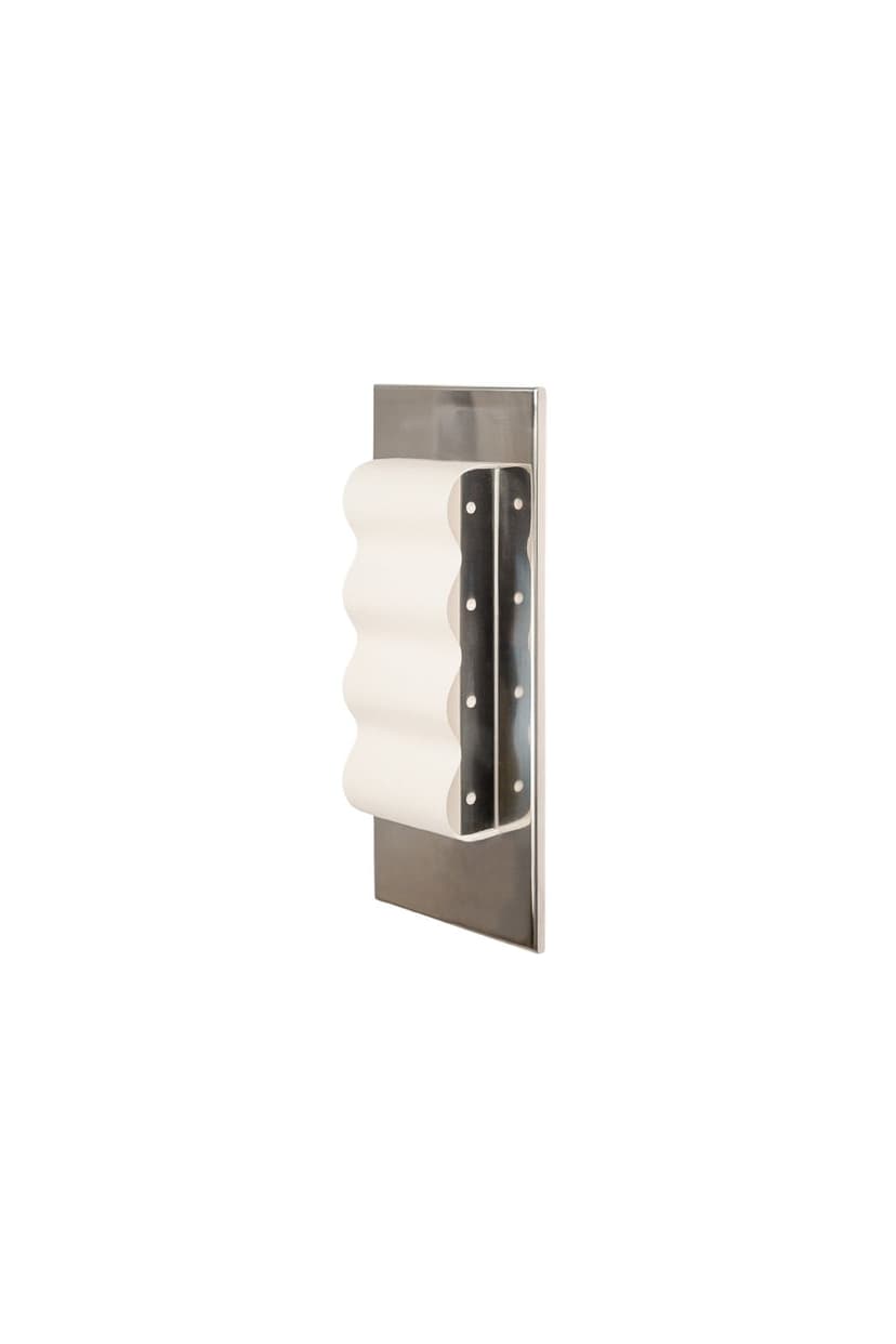 Wall lamp Frame Slim M silver, Violaine d'Harcourt