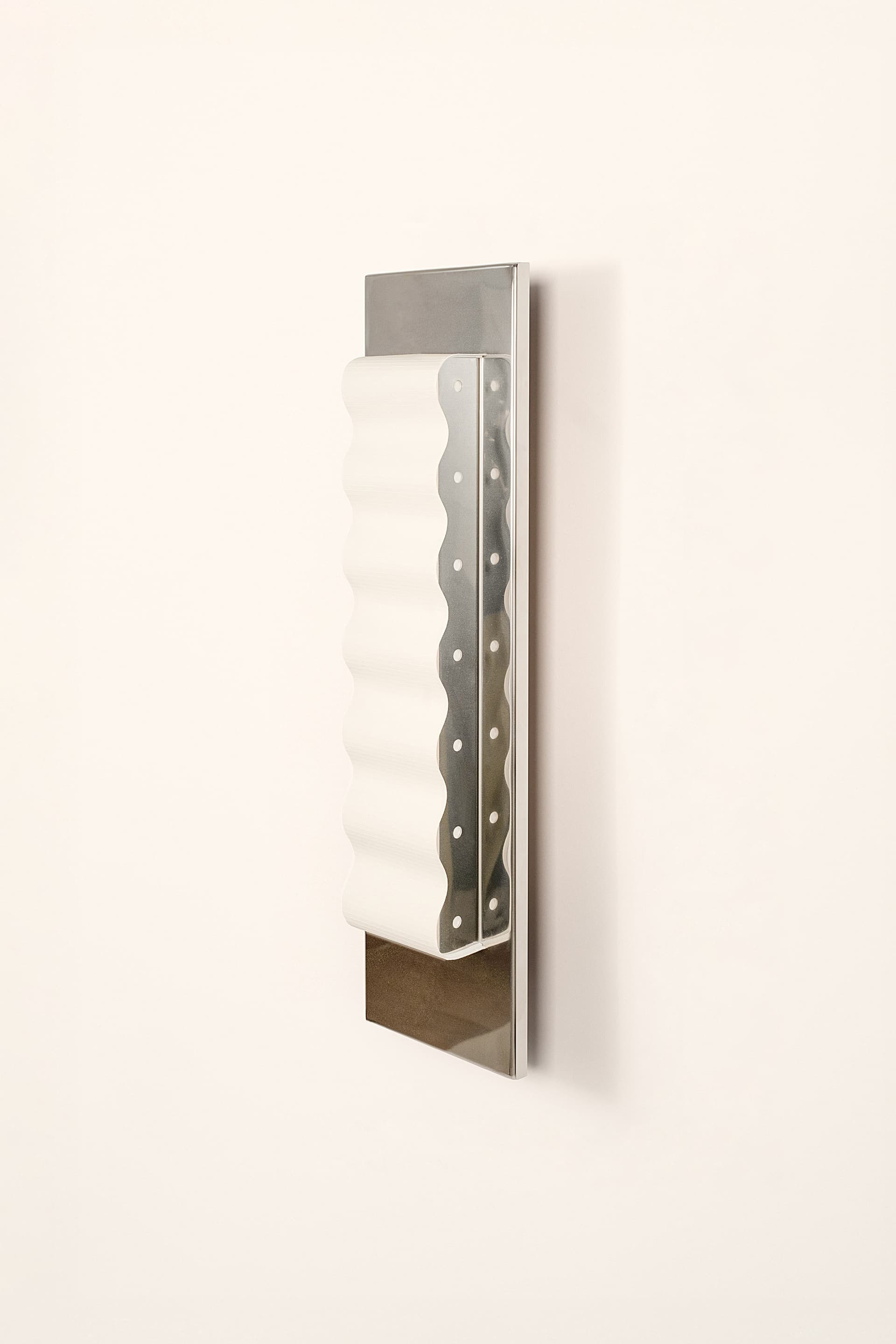 Wall lamp Frame Slim L silver, Violaine d'Harcourt - 394072