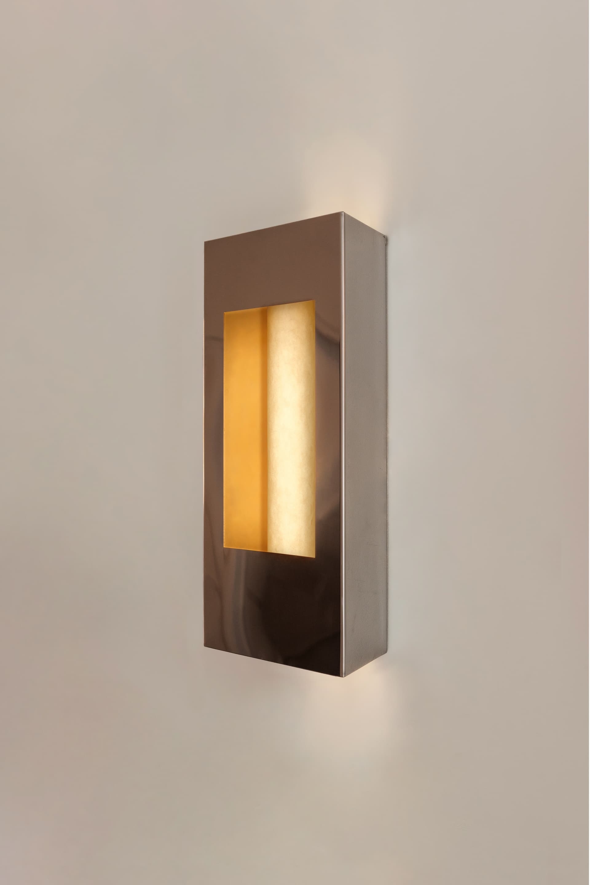 Archi wall light, yellow paper, Violaine d'Harcourt - 394078
