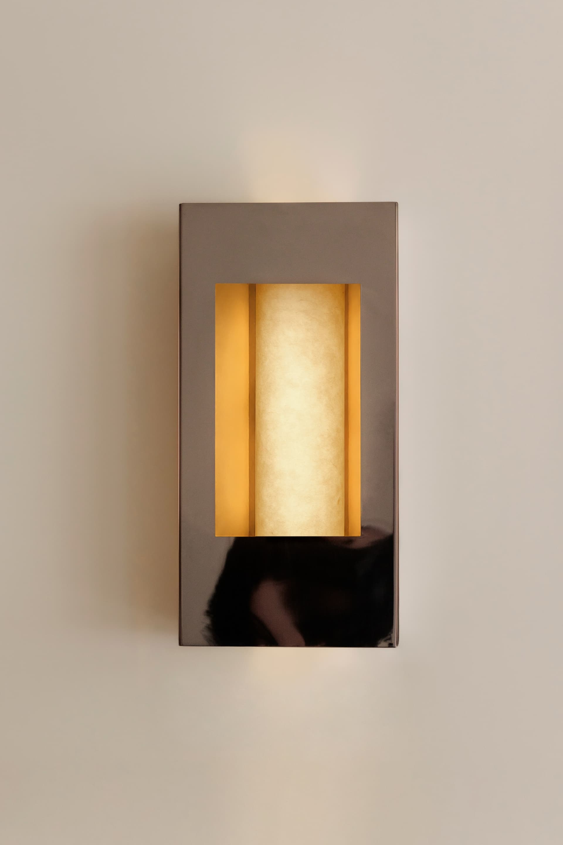 Archi wall light, yellow paper, Violaine d'Harcourt - 394076