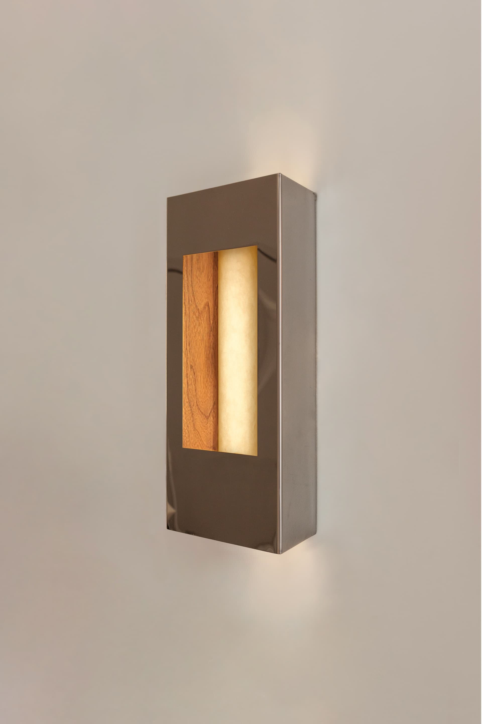 Archi wall light, walnut, Violaine d'Harcourt - 394088