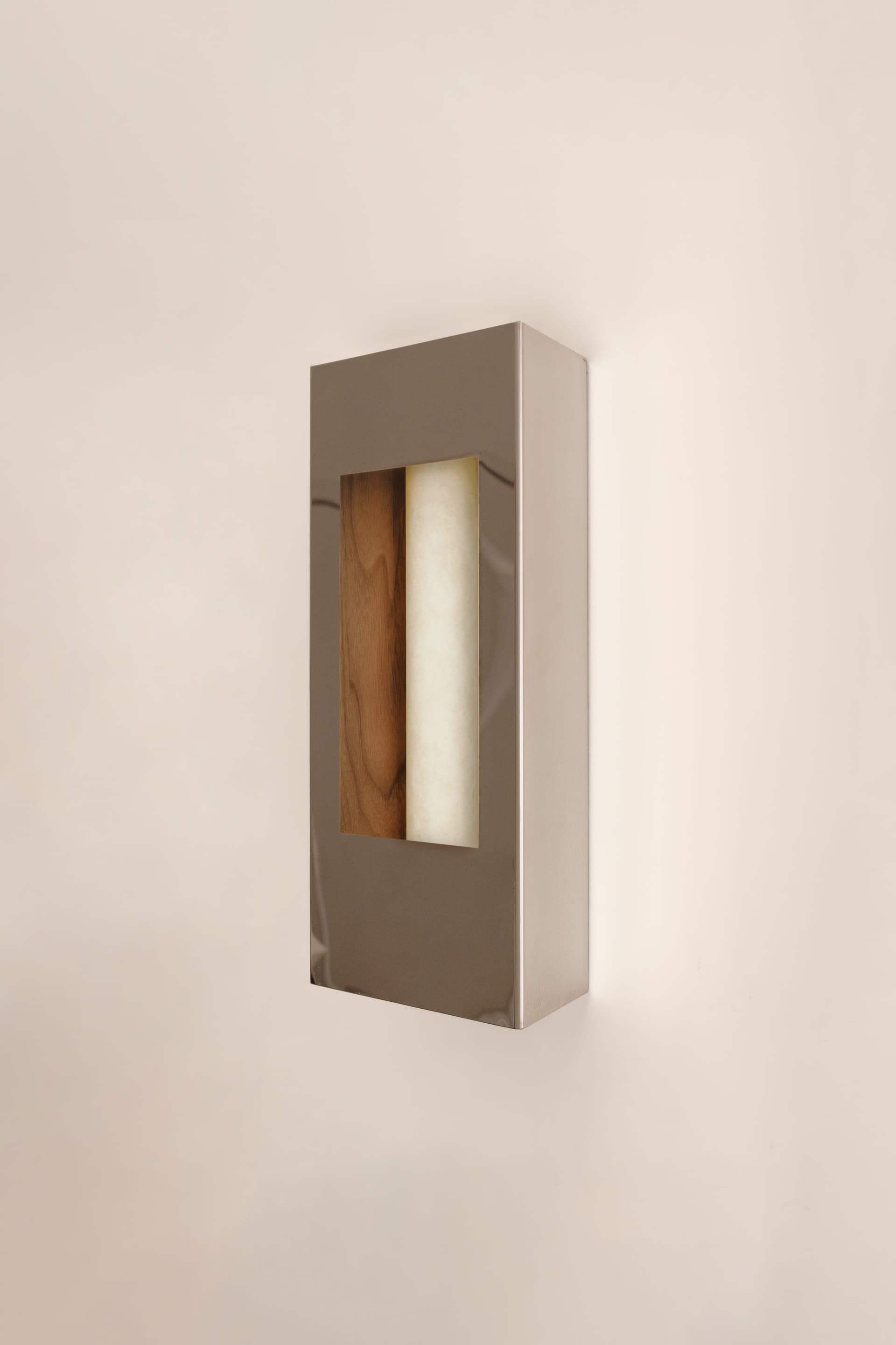 Archi wall light, walnut, Violaine d'Harcourt - 394087