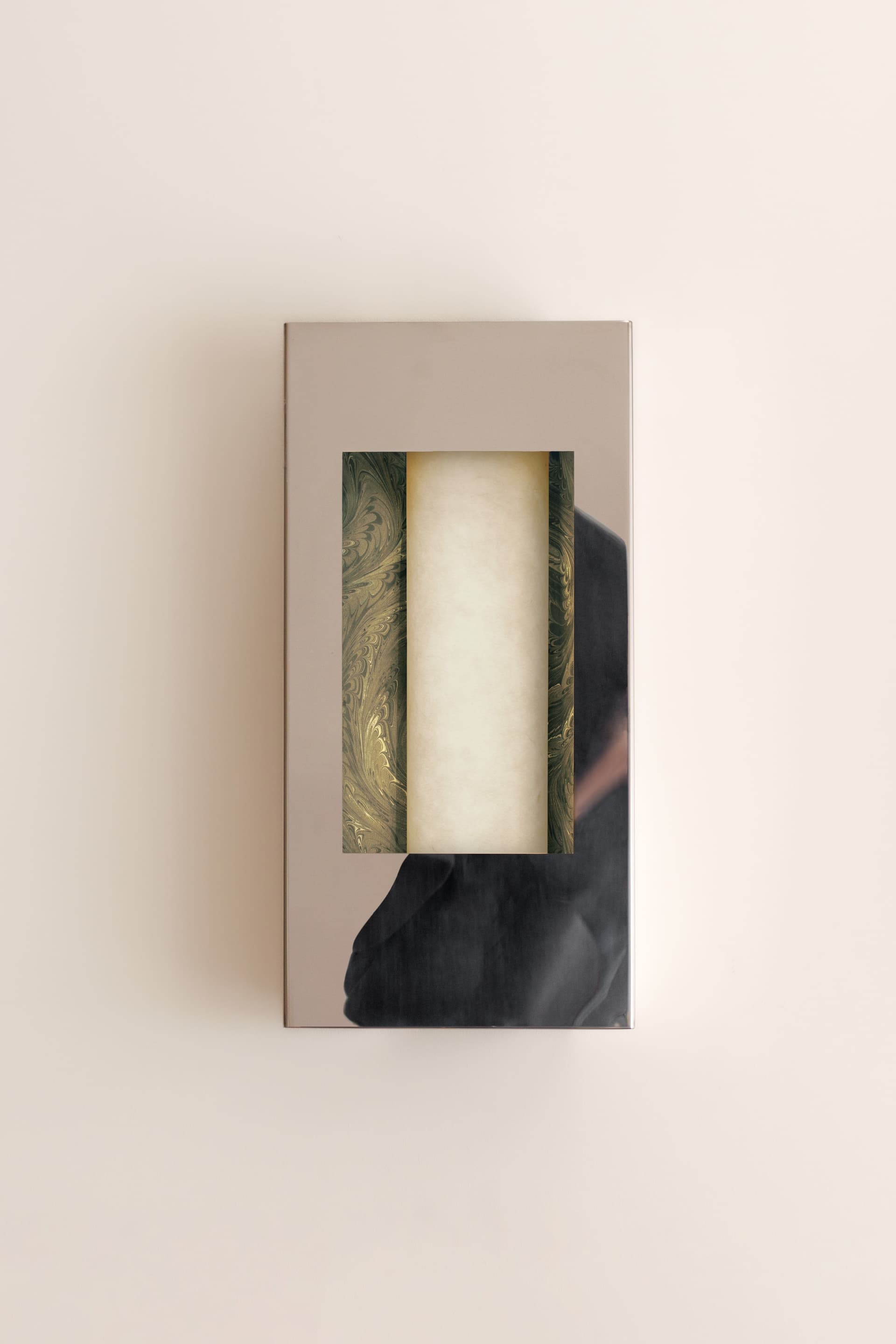 Archi Wall Light, marbled paper, Violaine d'Harcourt - 394094