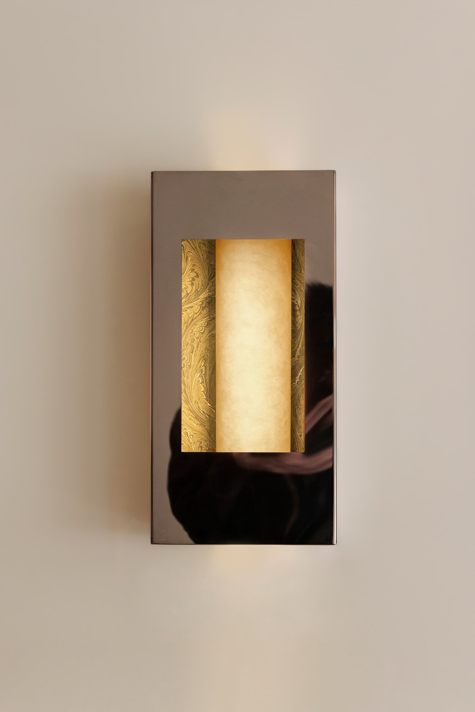 Archi Wall Light, marbled paper, Violaine d'Harcourt - 394091