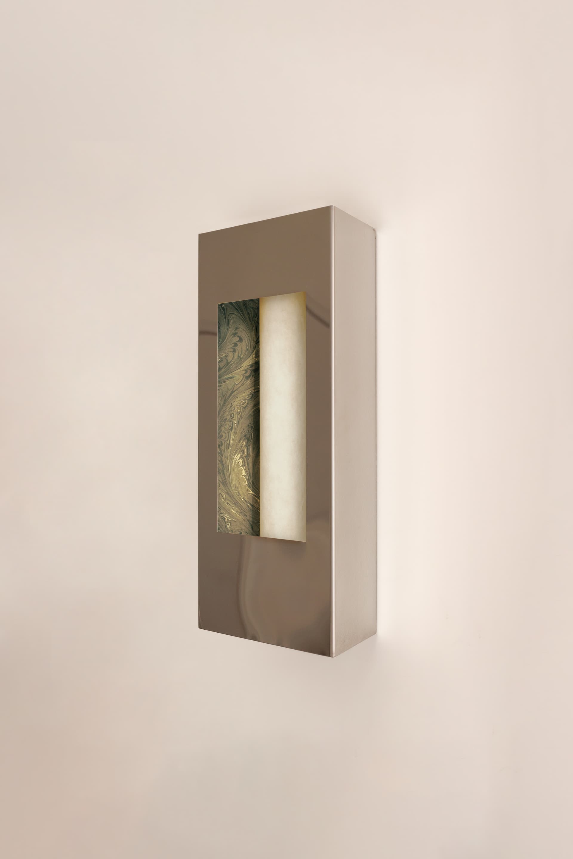 Archi Wall Light, marbled paper, Violaine d'Harcourt - 394092
