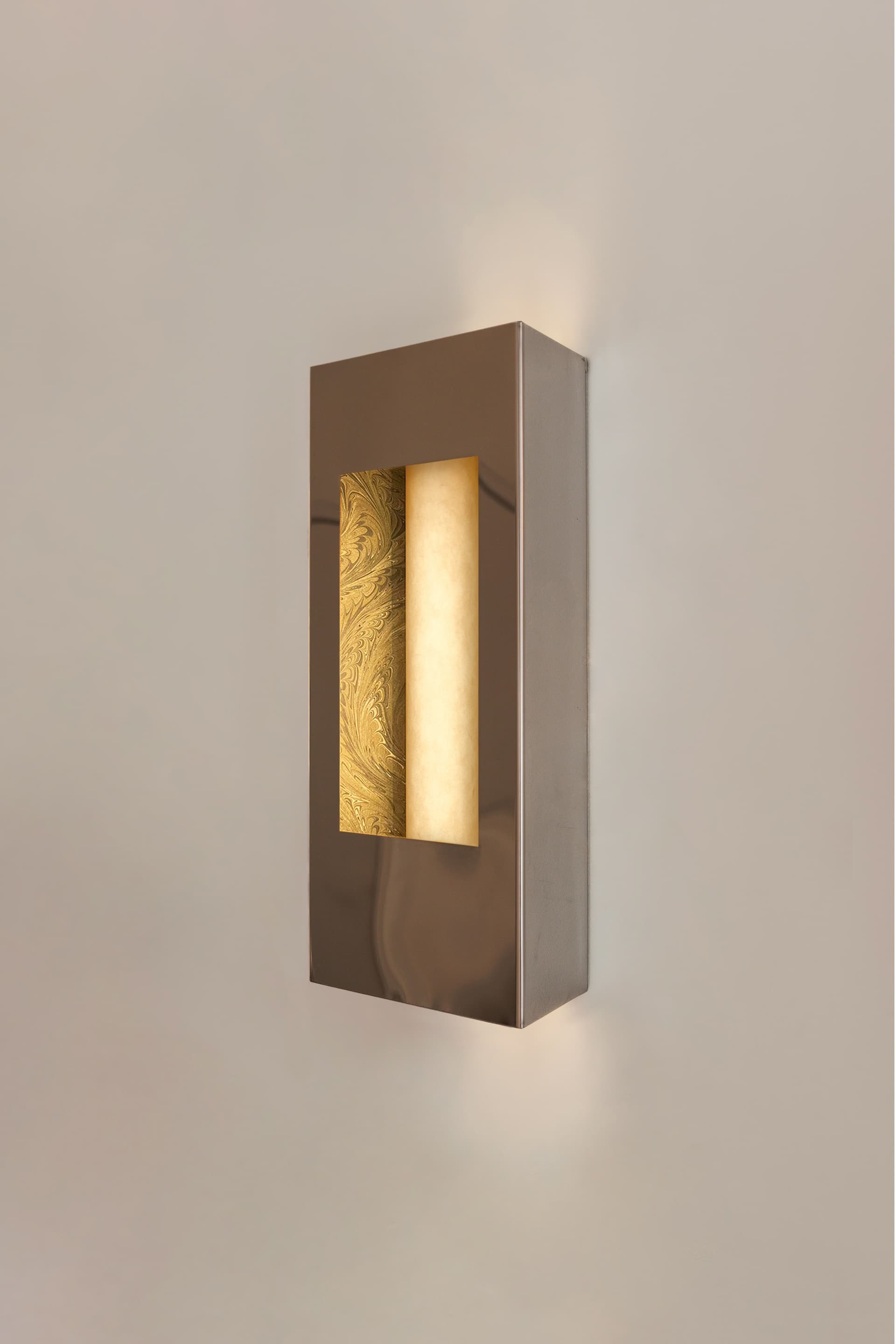 Archi Wall Light, marbled paper, Violaine d'Harcourt - 394093