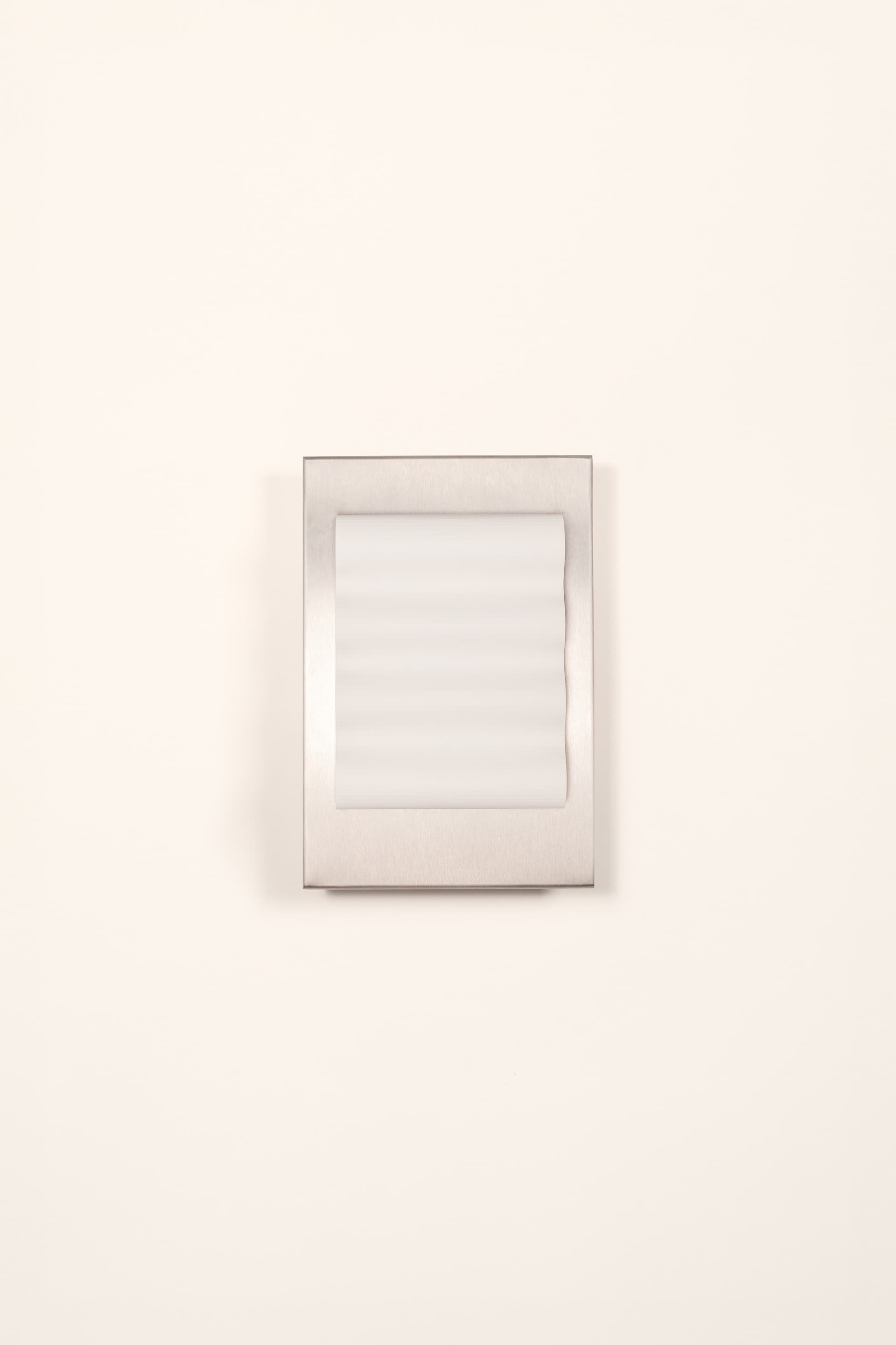 Wall sconce Frame S steel, Violaine d'Harcourt - 394111