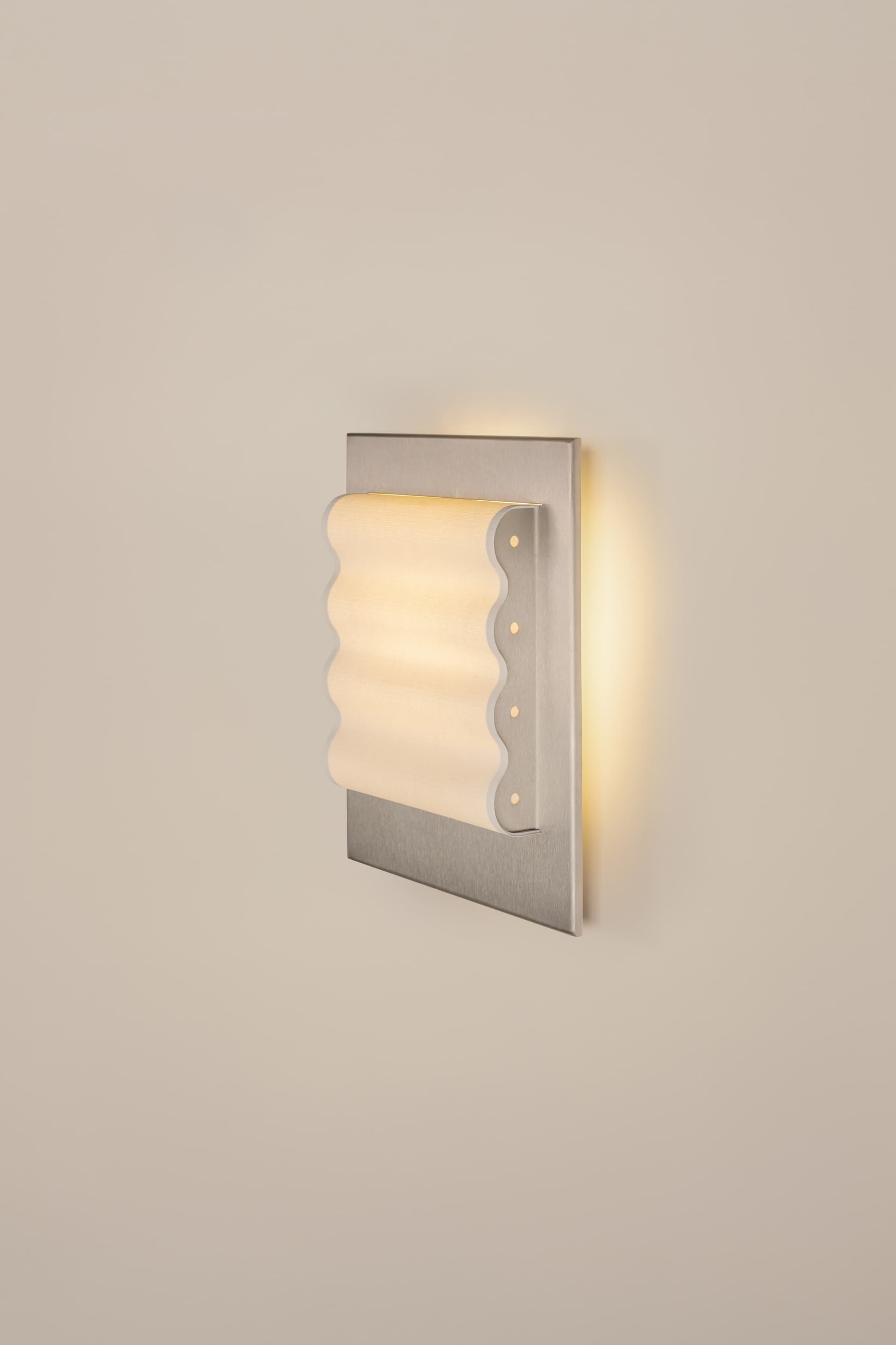 Wall sconce Frame S steel, Violaine d'Harcourt - 394113