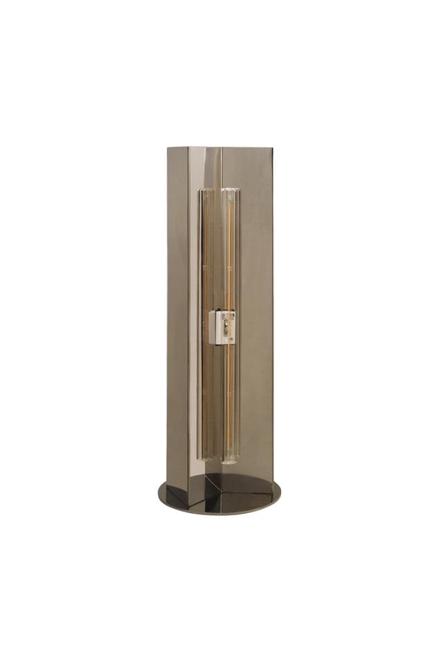Table lamp Arrow, transparent bulb, Violaine d'Harcourt - DIMENSION