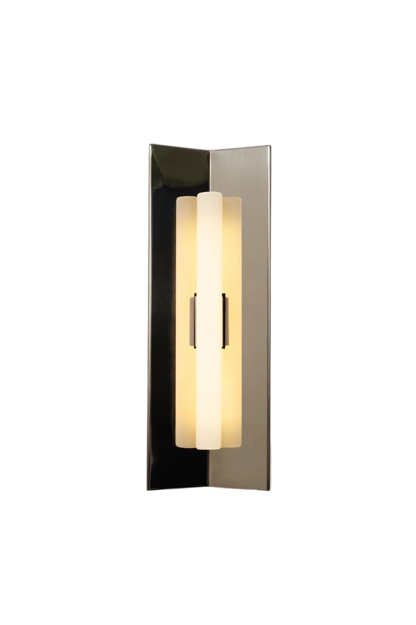 Wall lamp Arrow S, opal bulb, Violaine d'Harcourt