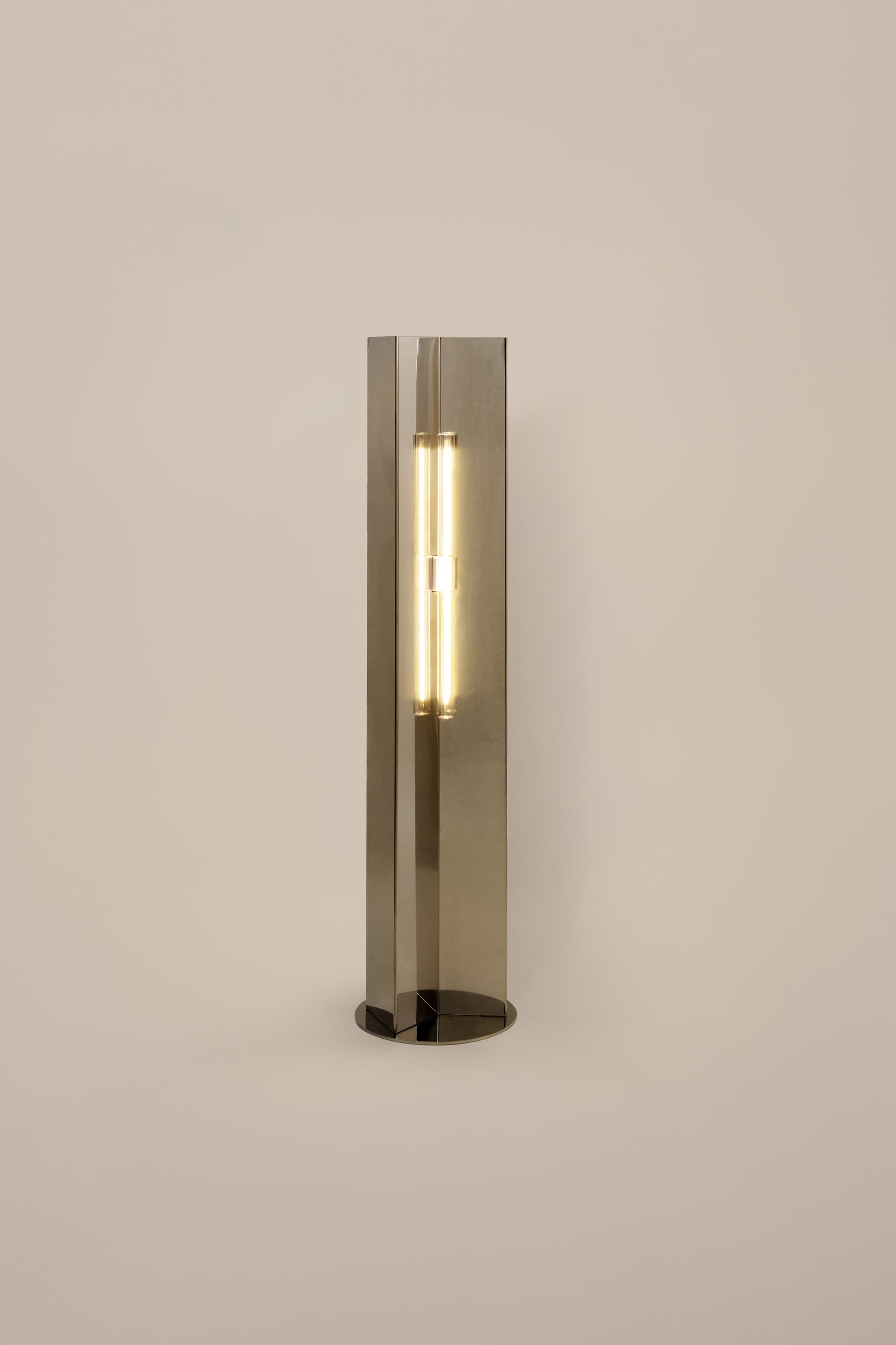 Floor lamp Arrow 120, opal bulb, Violaine d'Harcourt - 394184