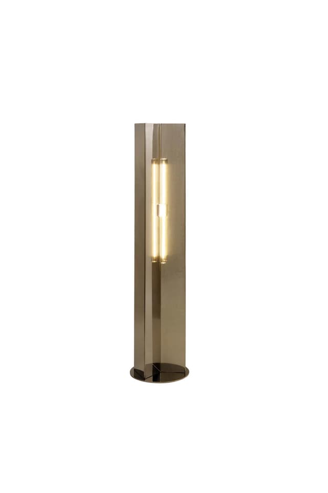 Arrow 120 Floor Lamp, transparent bulb, Violaine d'Harcourt - DIMENSION