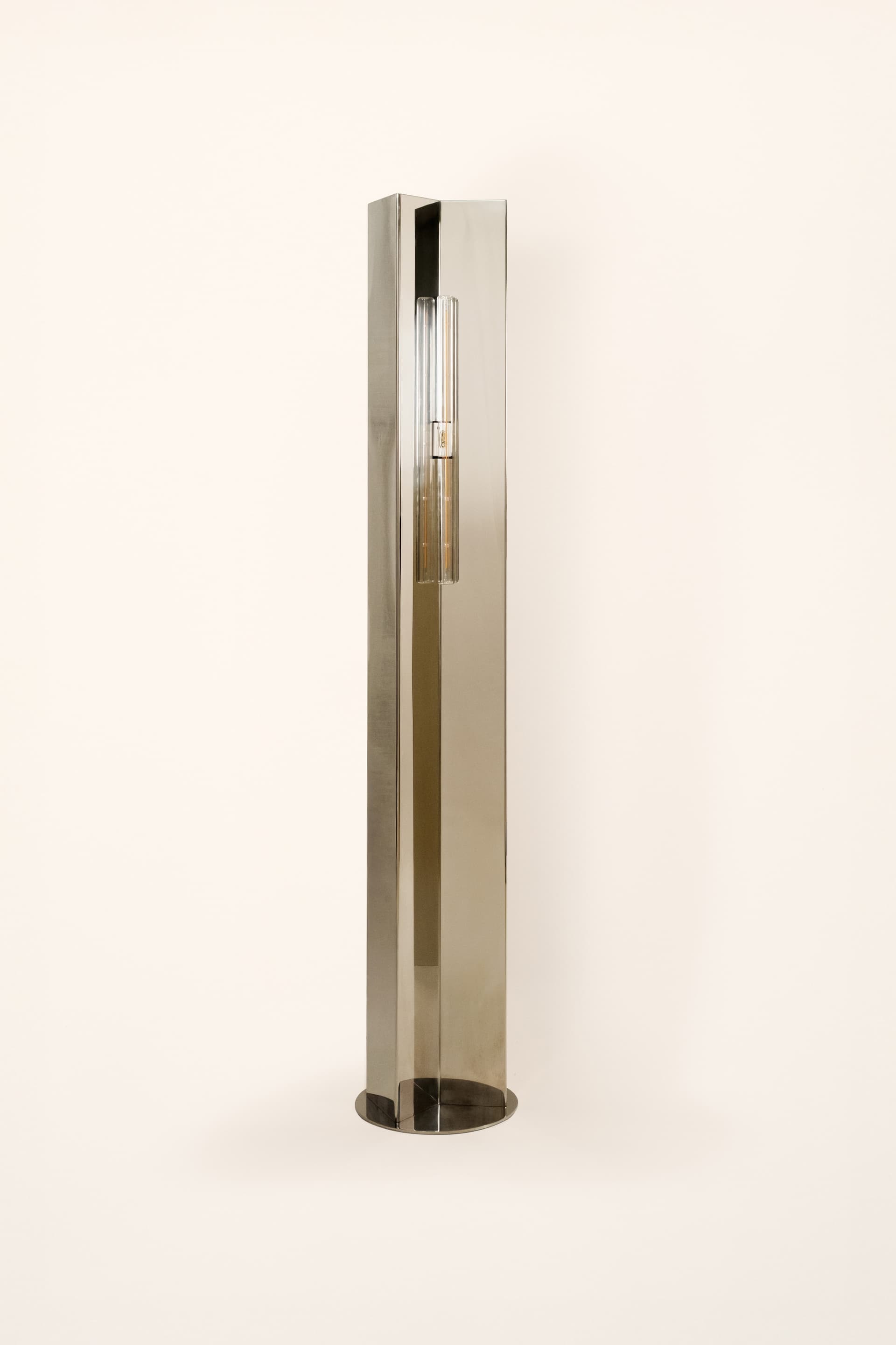 Arrow 158 Floor Lamp, transparent bulb, Violaine d'Harcourt - 394192