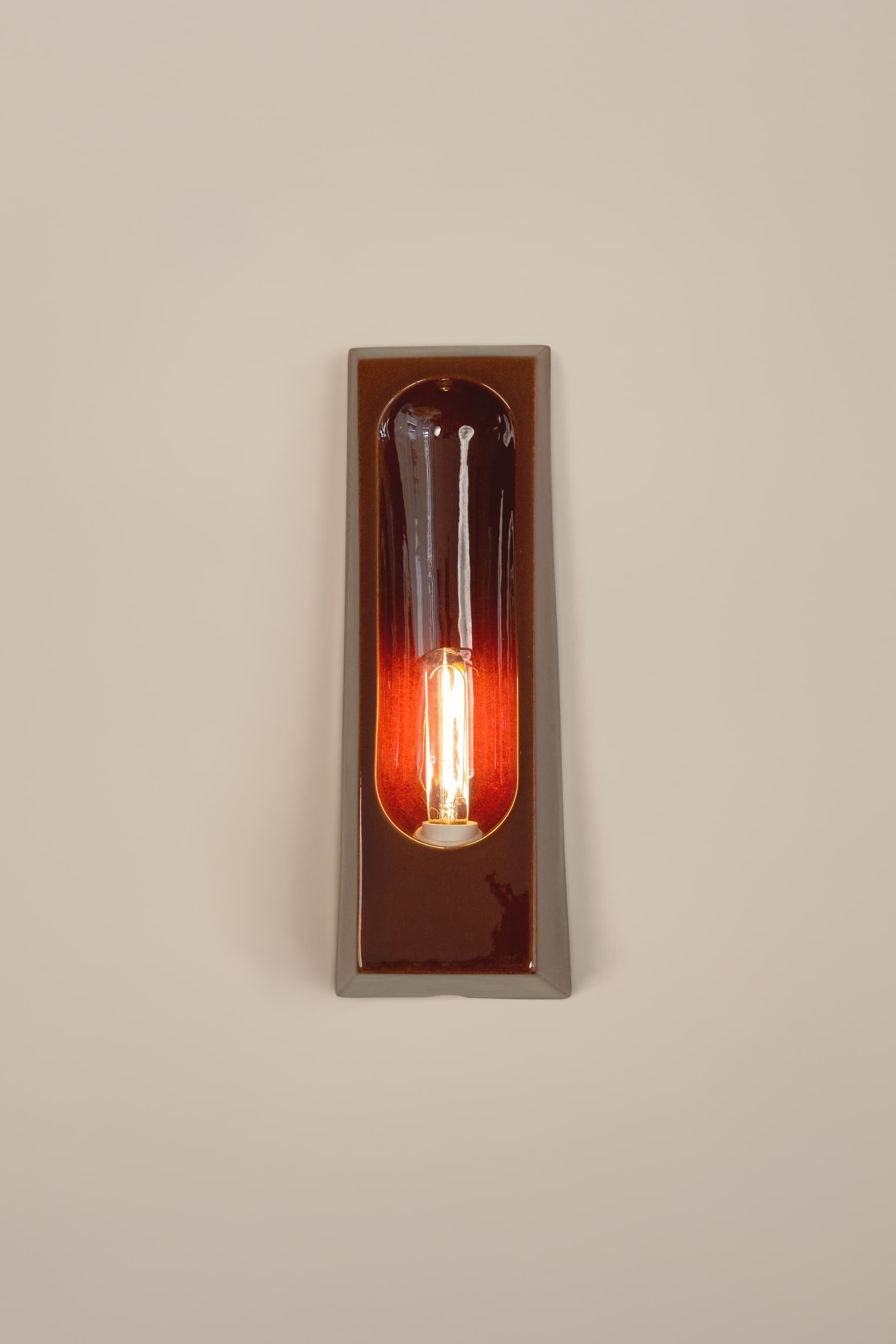 Wall sconce Alcove brown, Violaine d'Harcourt - 394214