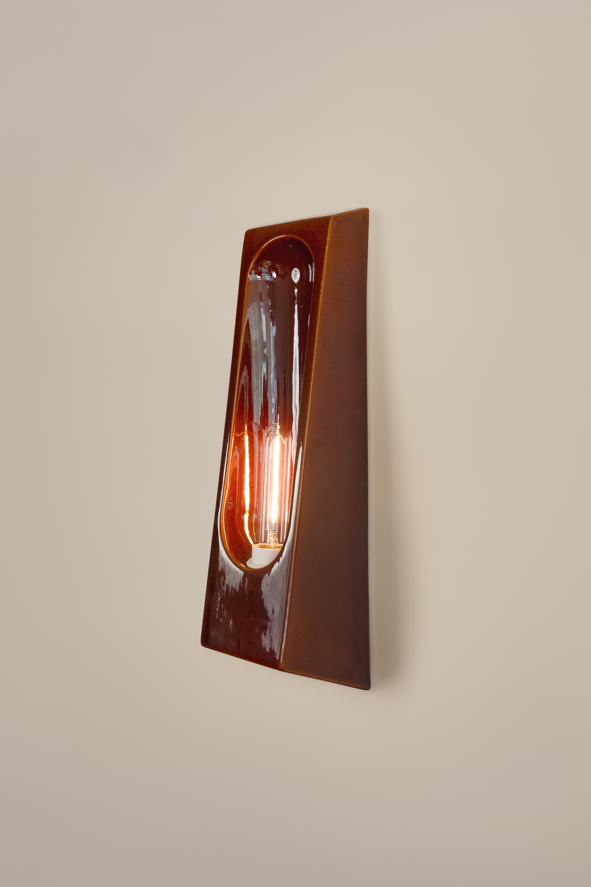 Wall sconce Alcove brown, Violaine d'Harcourt - 394213
