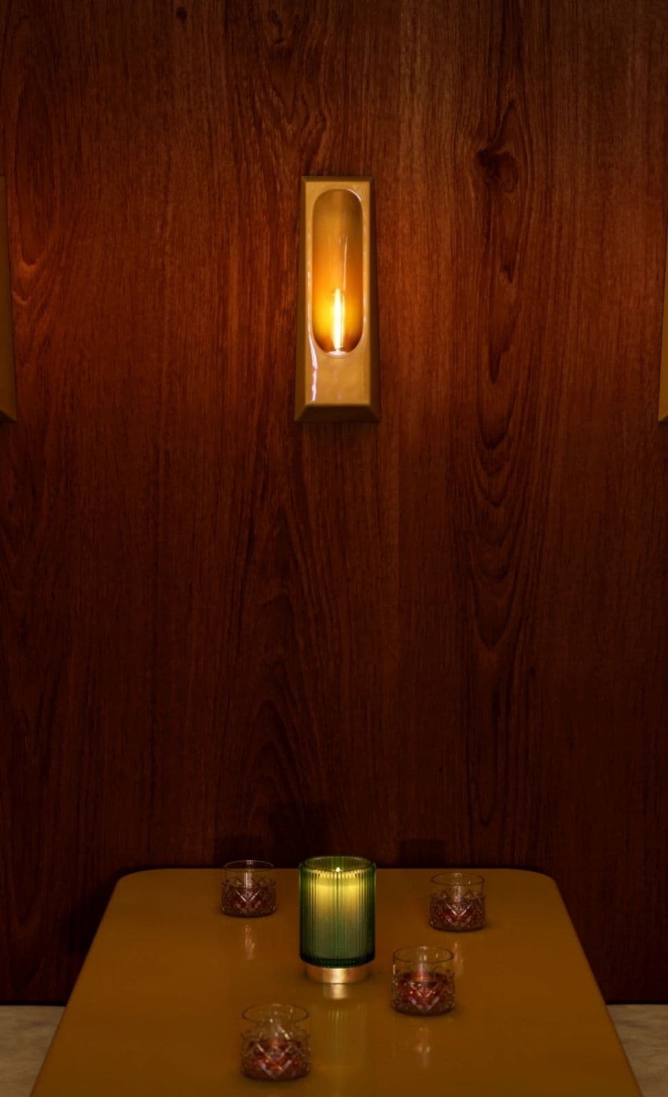 Alcove wall sconce burgundy, Violaine d'Harcourt - 394876