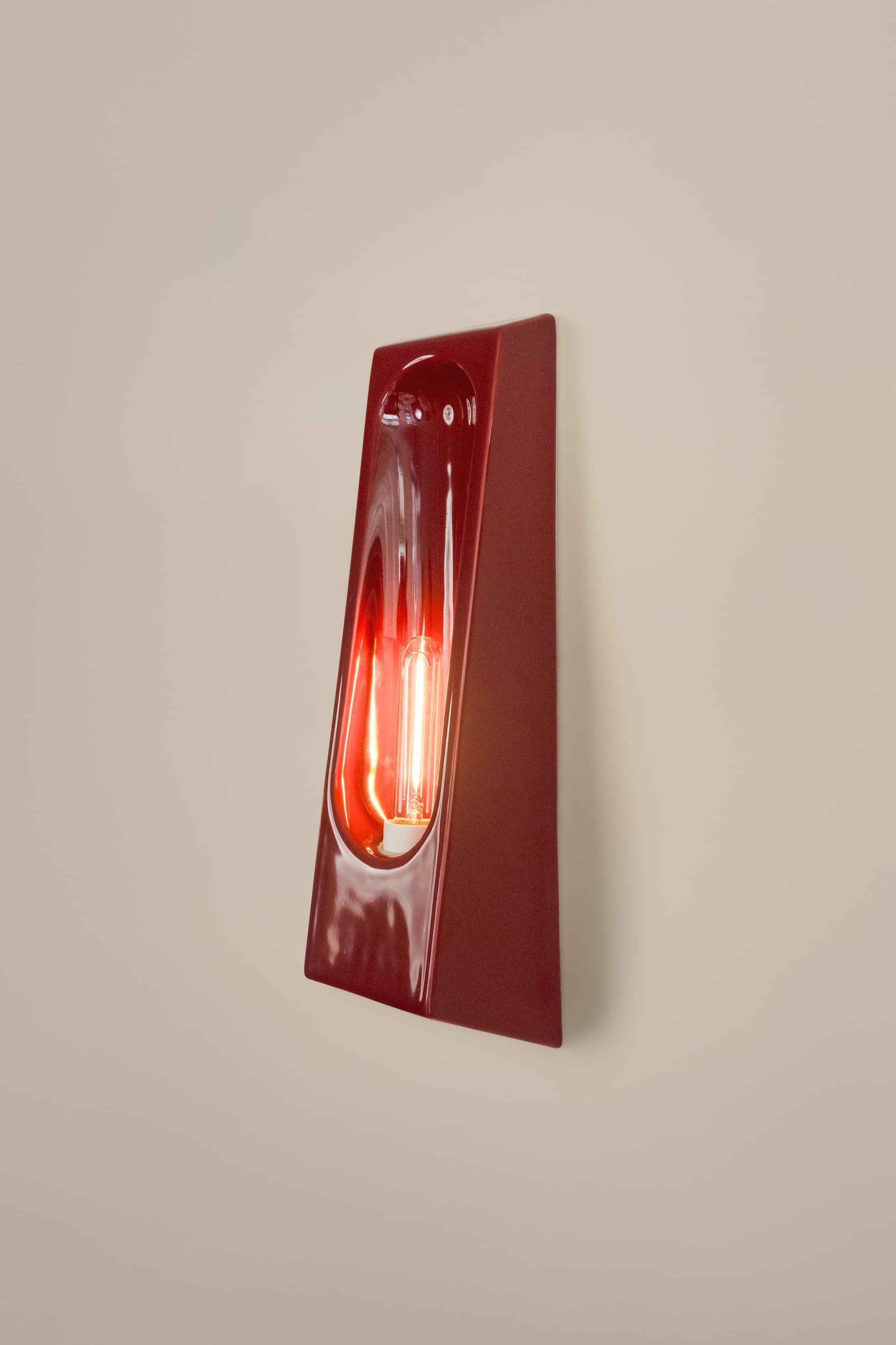 Alcove wall sconce burgundy, Violaine d'Harcourt - 394223