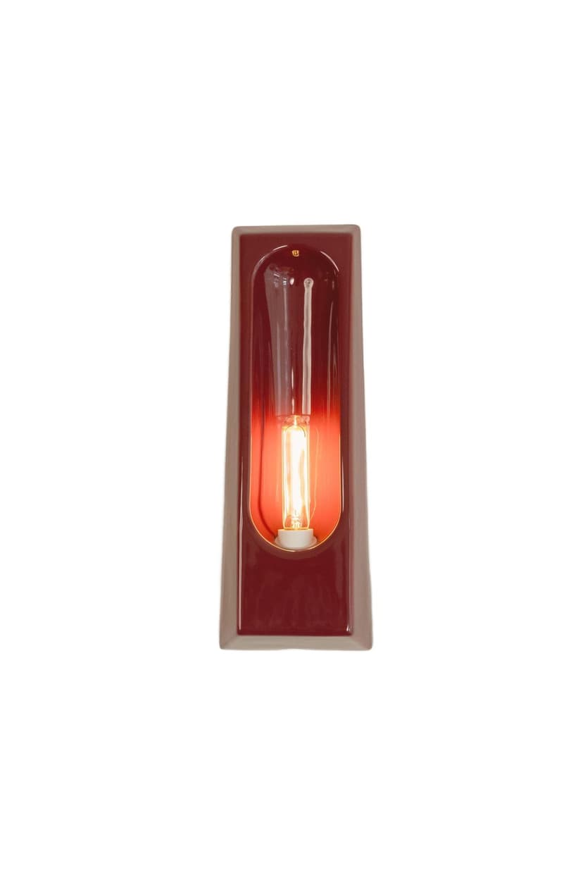 Alcove wall sconce burgundy, Violaine d'Harcourt