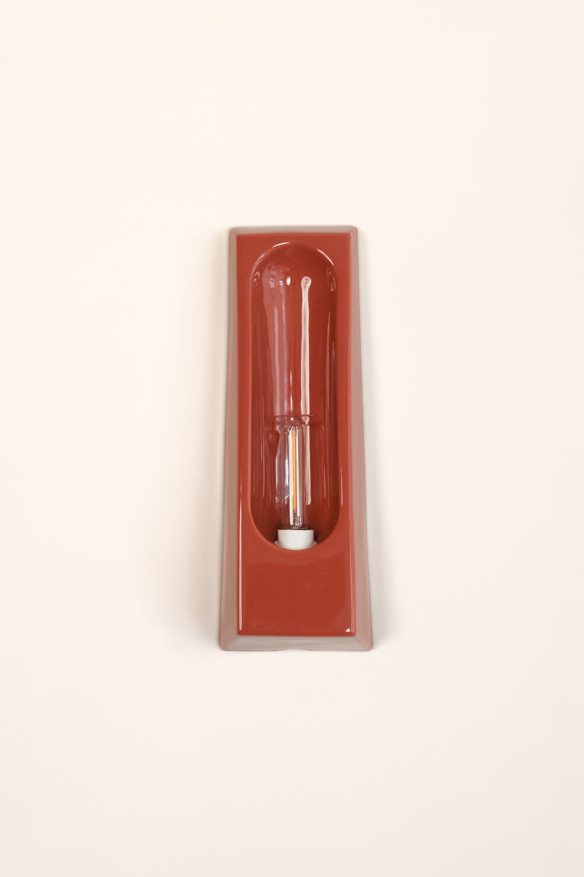 Wall sconce Alcove red, Violaine d'Harcourt - 394226