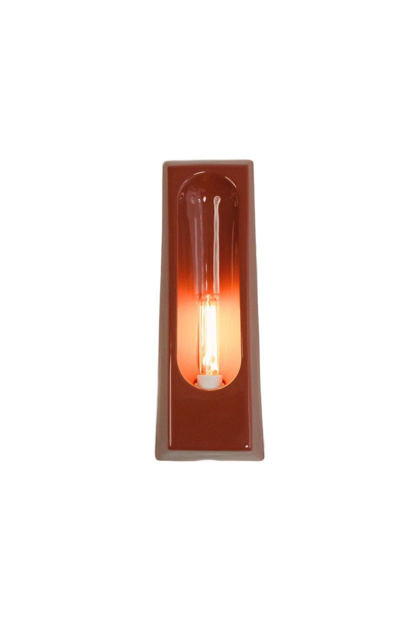 Wall sconce Alcove red, Violaine d'Harcourt