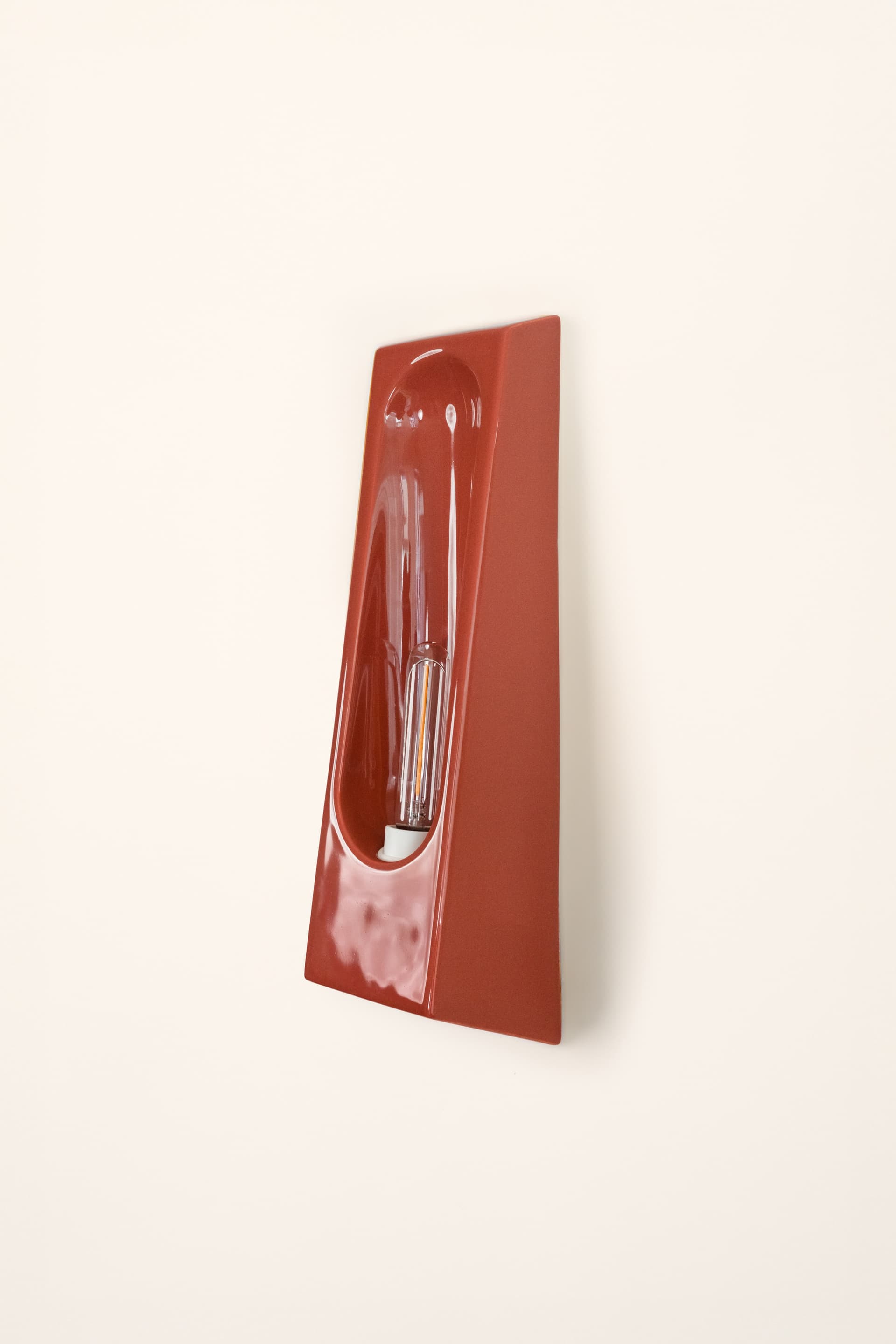 Wall sconce Alcove red, Violaine d'Harcourt - 394227