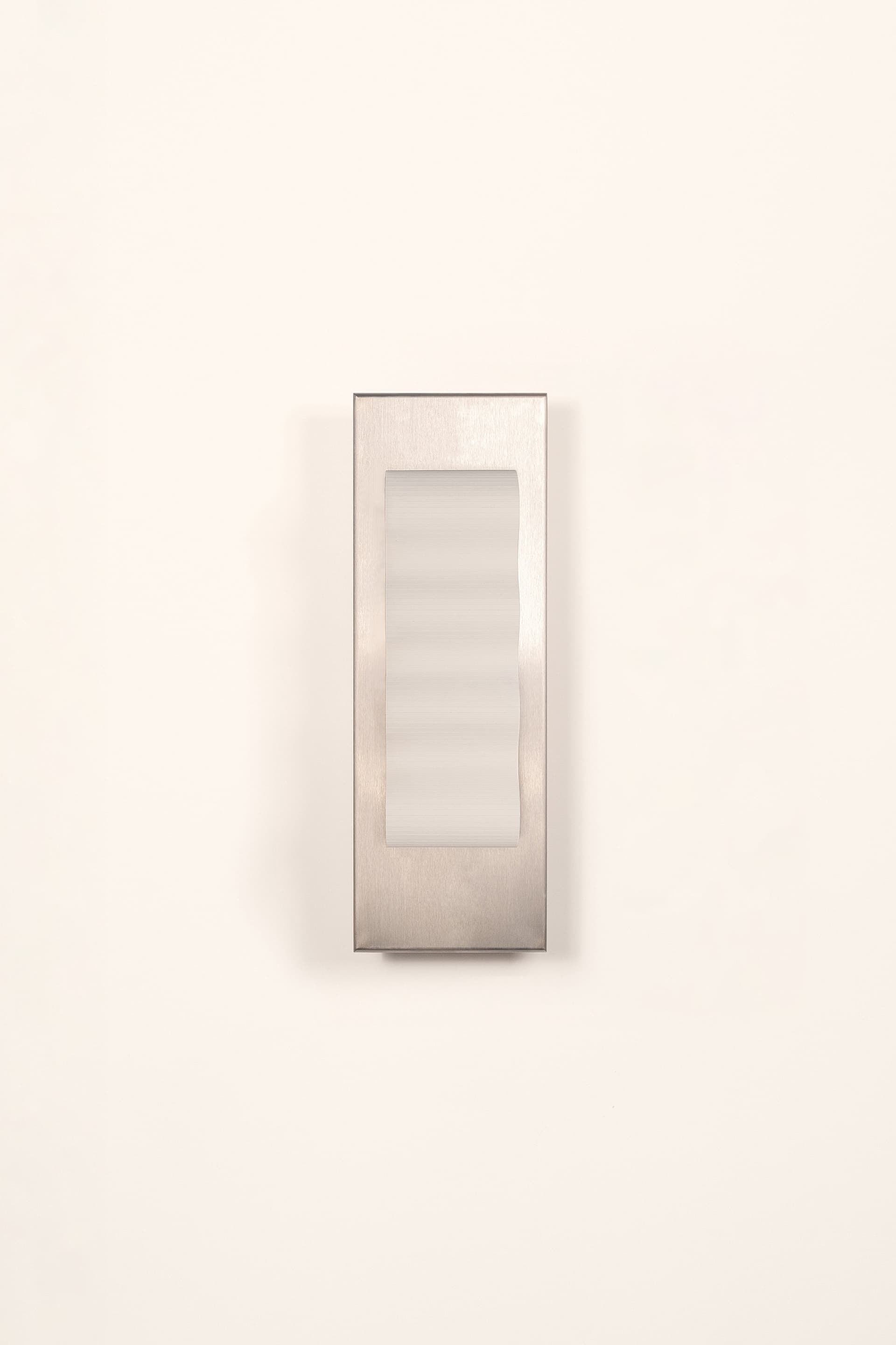 Wall Light Frame Slim L steel, Violaine d'Harcourt - 394352