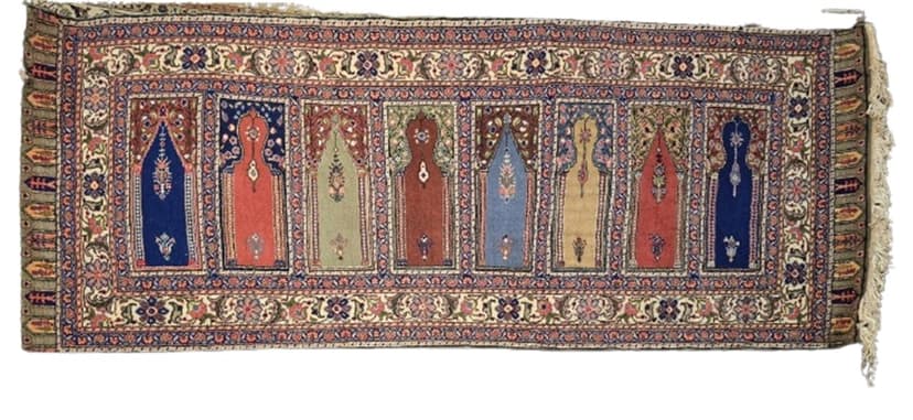 Rug Kayseri Anatolia, 230x90 cm, multicolor wool, Turkey