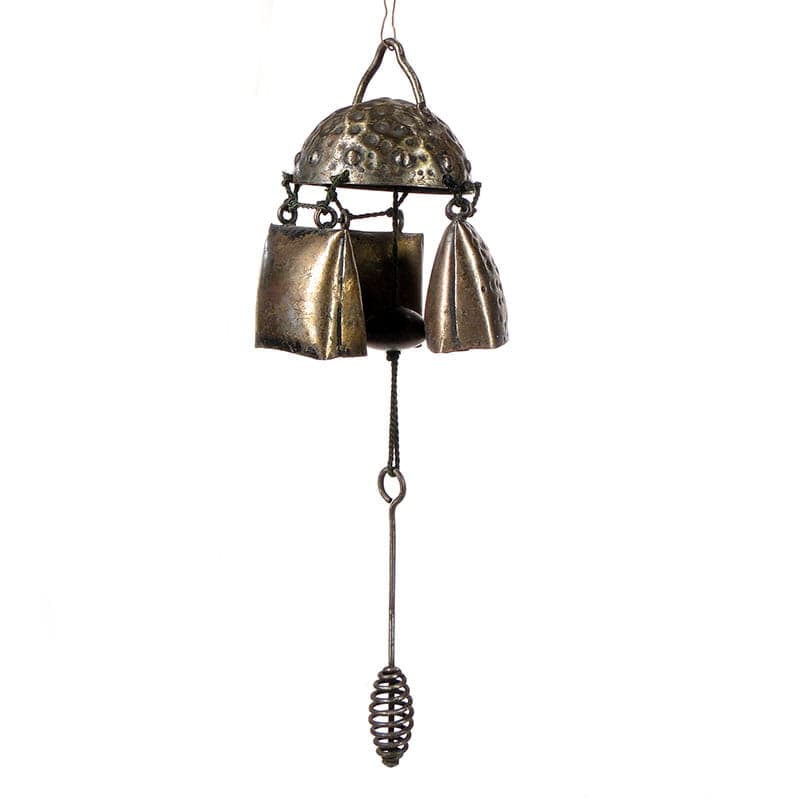 Door bell, gold, metal, Poland, early 20th century