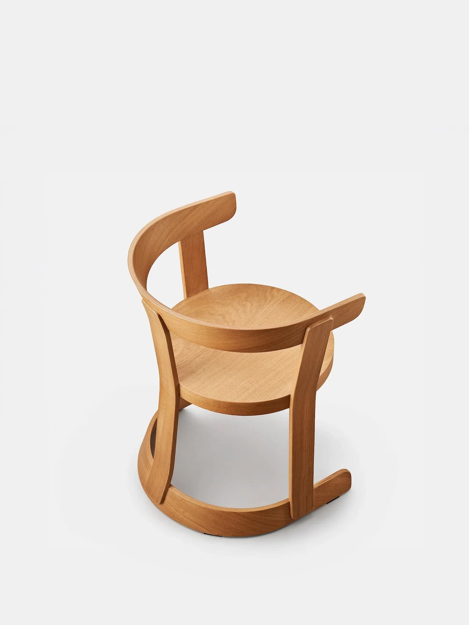 Krzesło Klepsydra Timber jasny dąb, 366 Concept - 400500