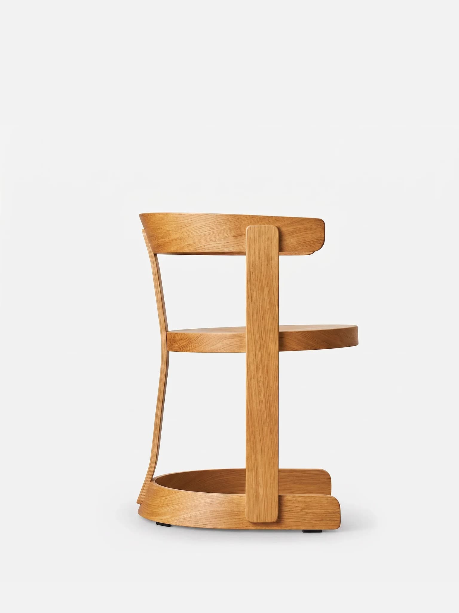 Krzesło Klepsydra Timber jasny dąb, 366 Concept - 400504