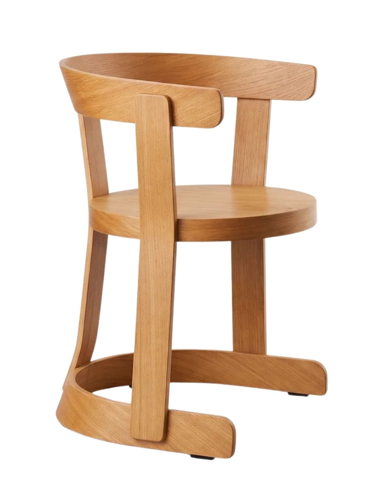 Krzesło Klepsydra Timber jasny dąb, 366 Concept