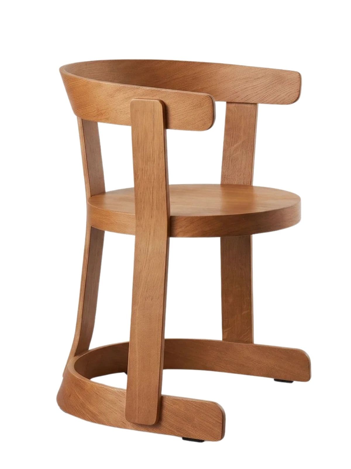 Krzesło Klepsydra Timber ciepły dąb, 366 Concept
