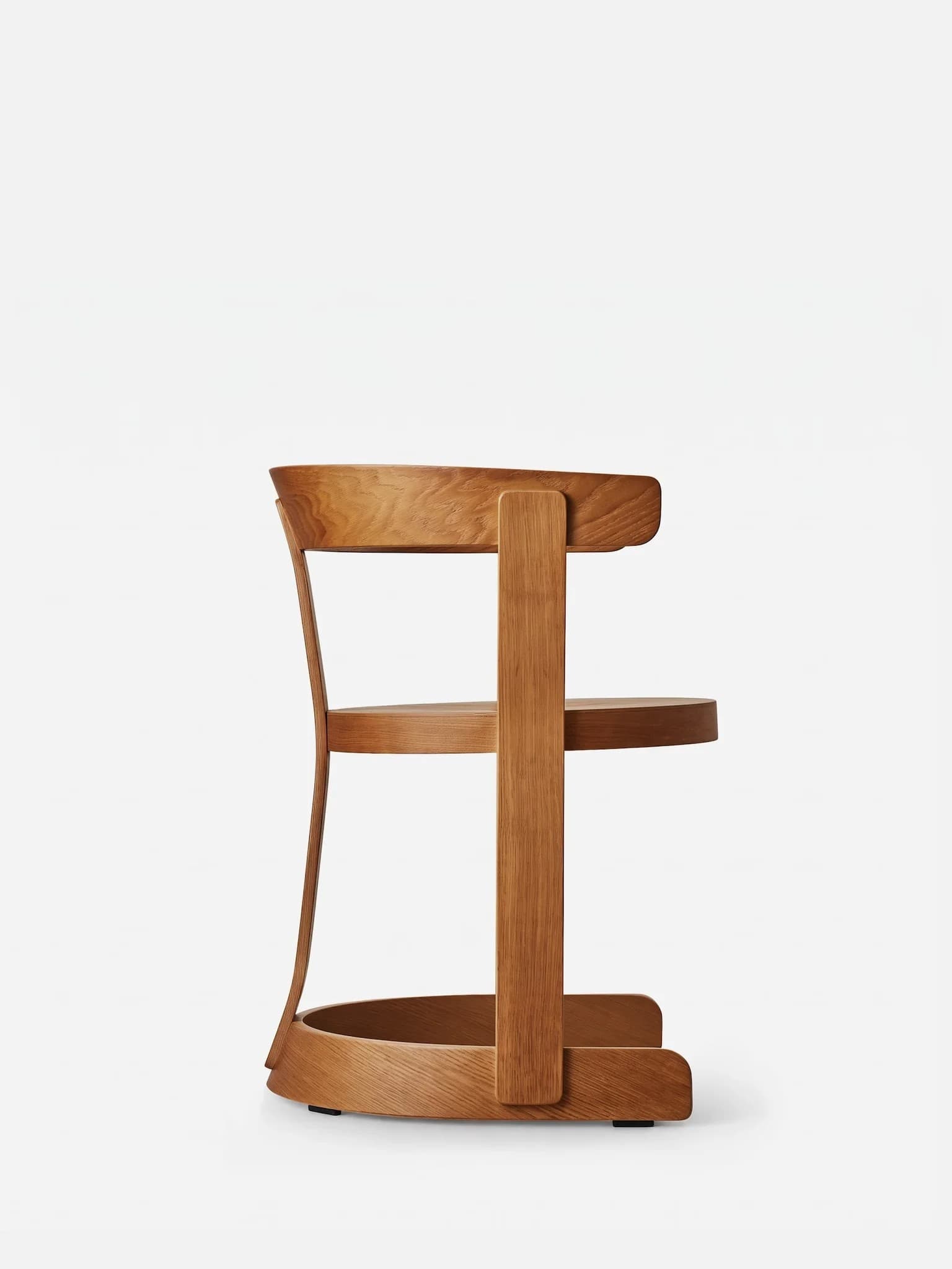 Krzesło Klepsydra Timber ciepły dąb, 366 Concept - 400516