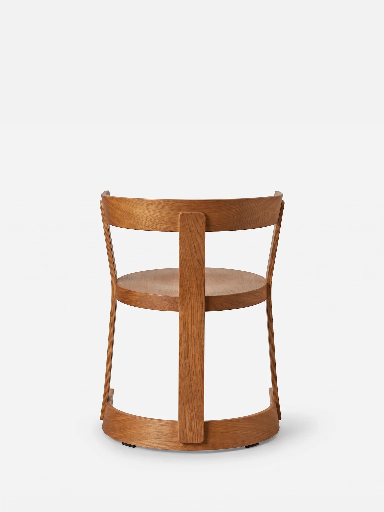 Krzesło Klepsydra Timber ciepły dąb, 366 Concept - 400513