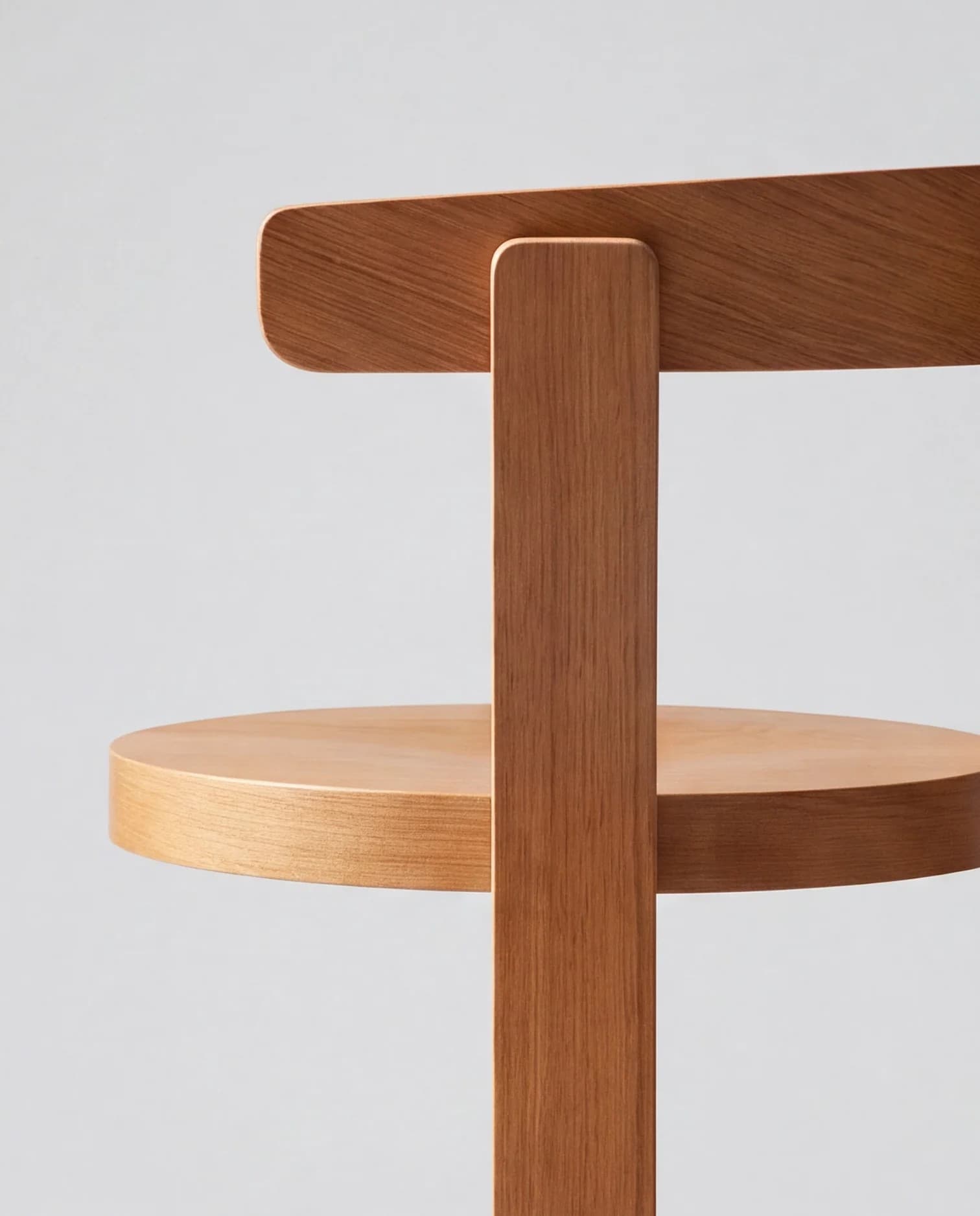 Krzesło Klepsydra Timber ciepły dąb, 366 Concept - 400519