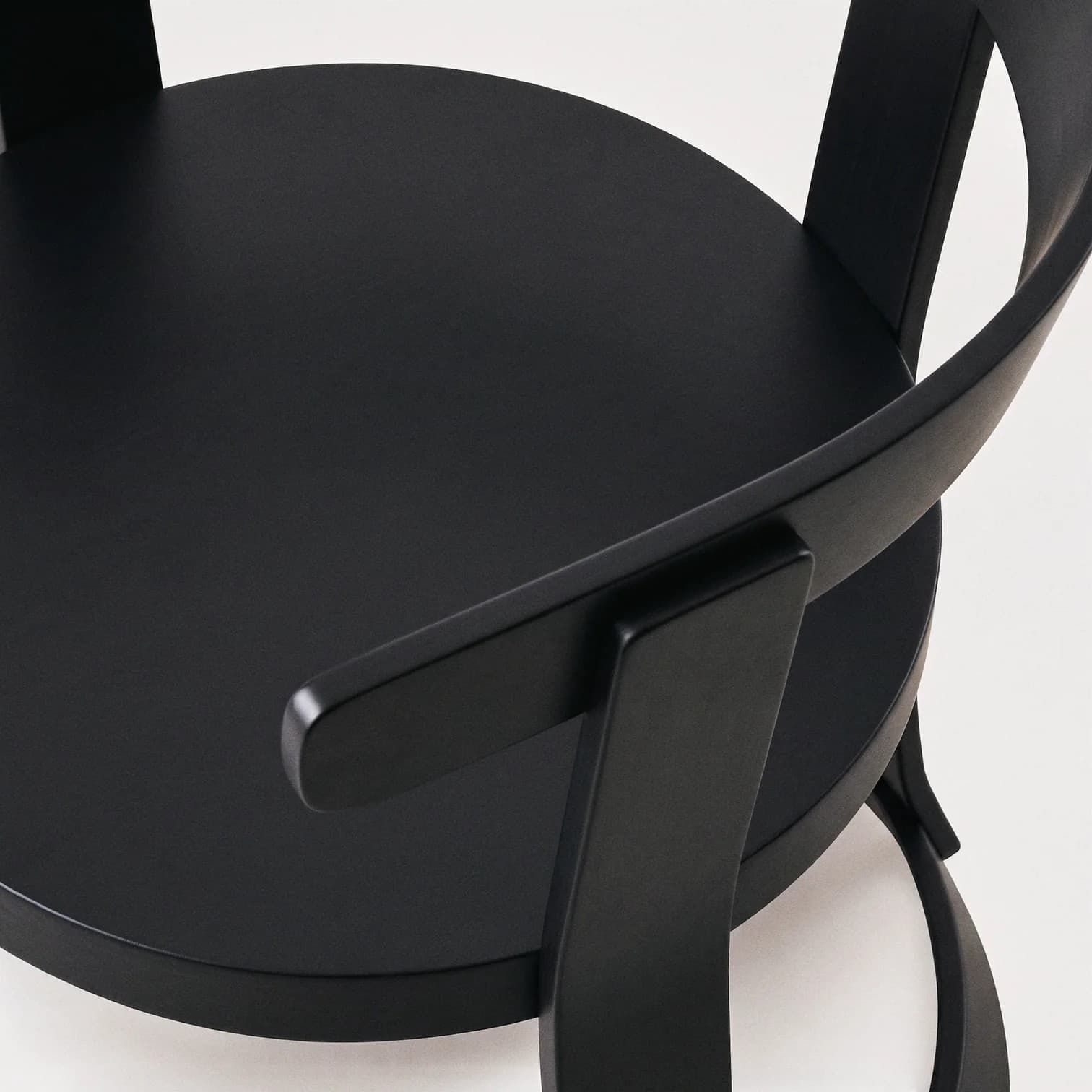Krzesło Klepsydra Timber czarne, 366 Concept - 400548