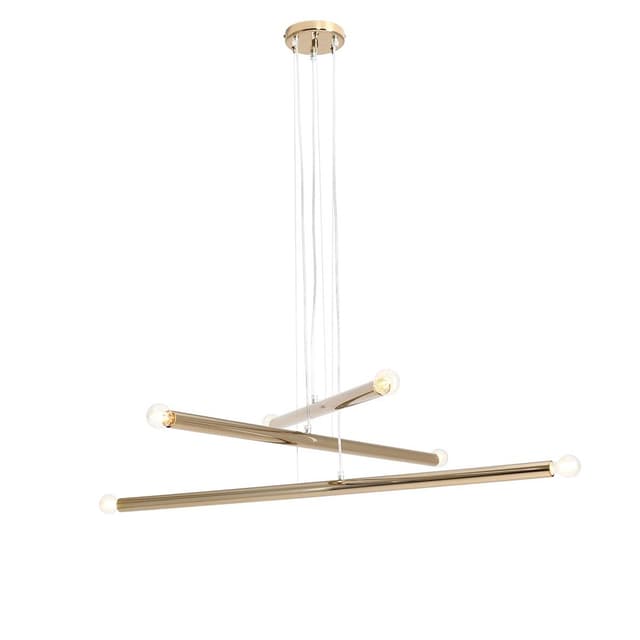 Pendant lamp Tubo 6 gold, Artera - DIMENSION