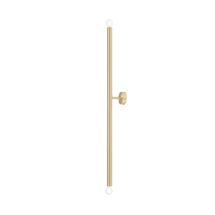 Wall lamp Tubo 2 brass L, Artera