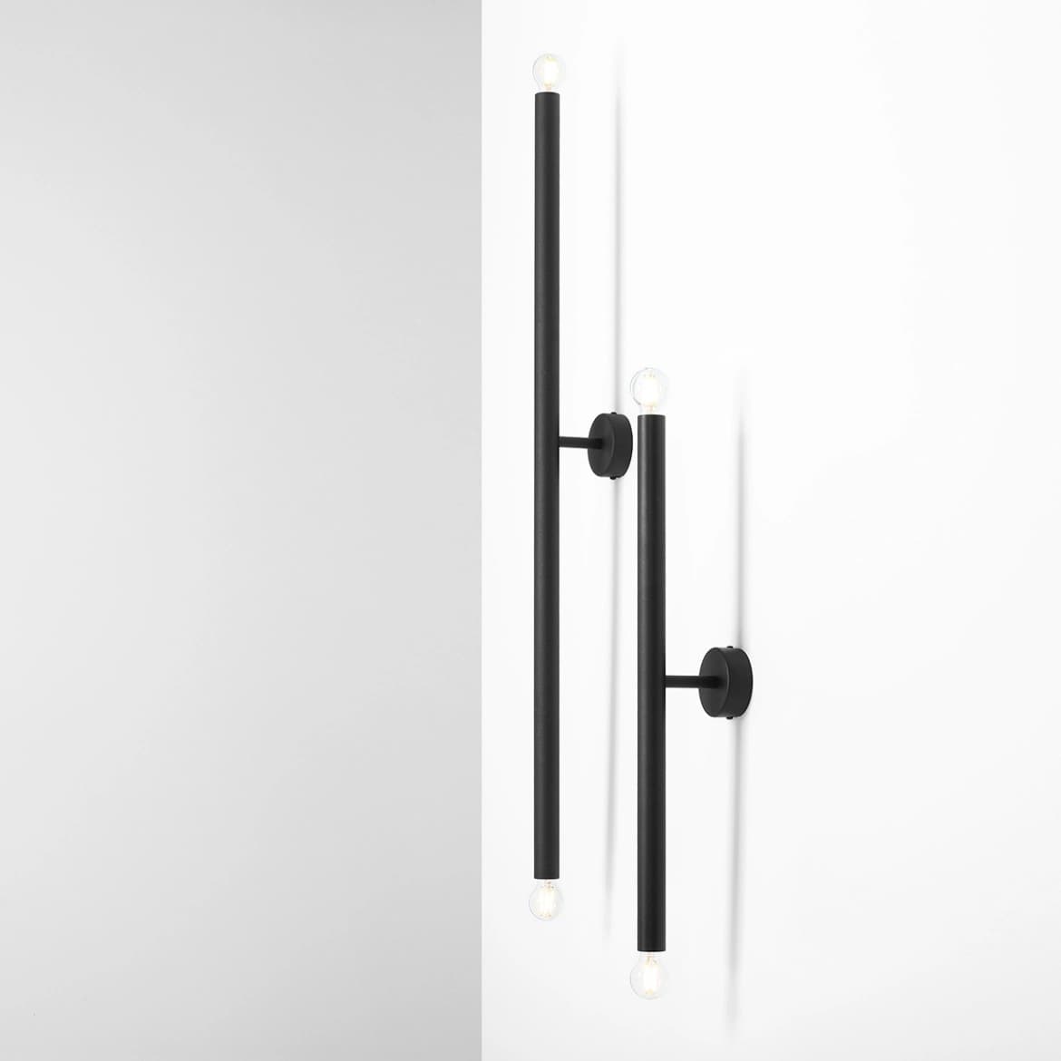 Kinkiet Tubo 2 czarny S, Artera - 401772