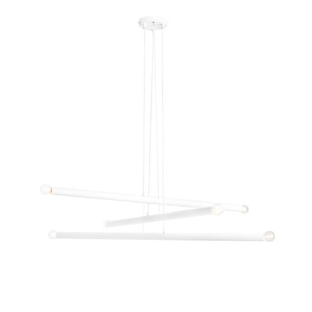 Pendant lamp Tubo 6 white, Artera - DIMENSION