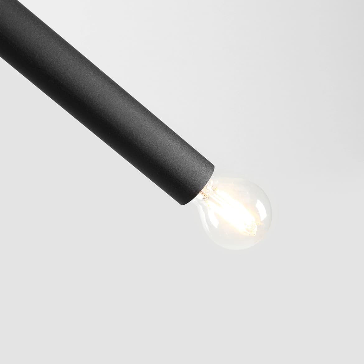 Lampa wisząca Tubo 4 czarna, Artera - 401808